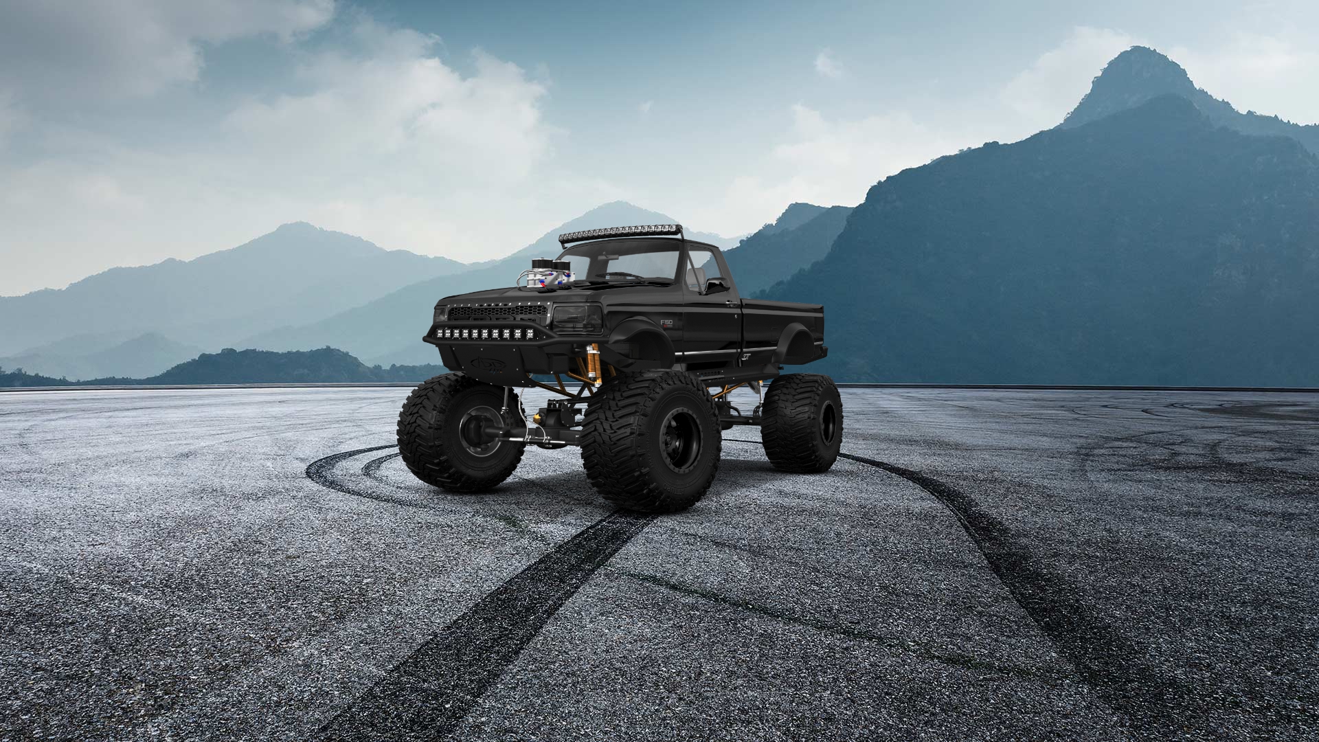 Ford F-150 Regular Cab 2 Door pickup truck 1992 tuning