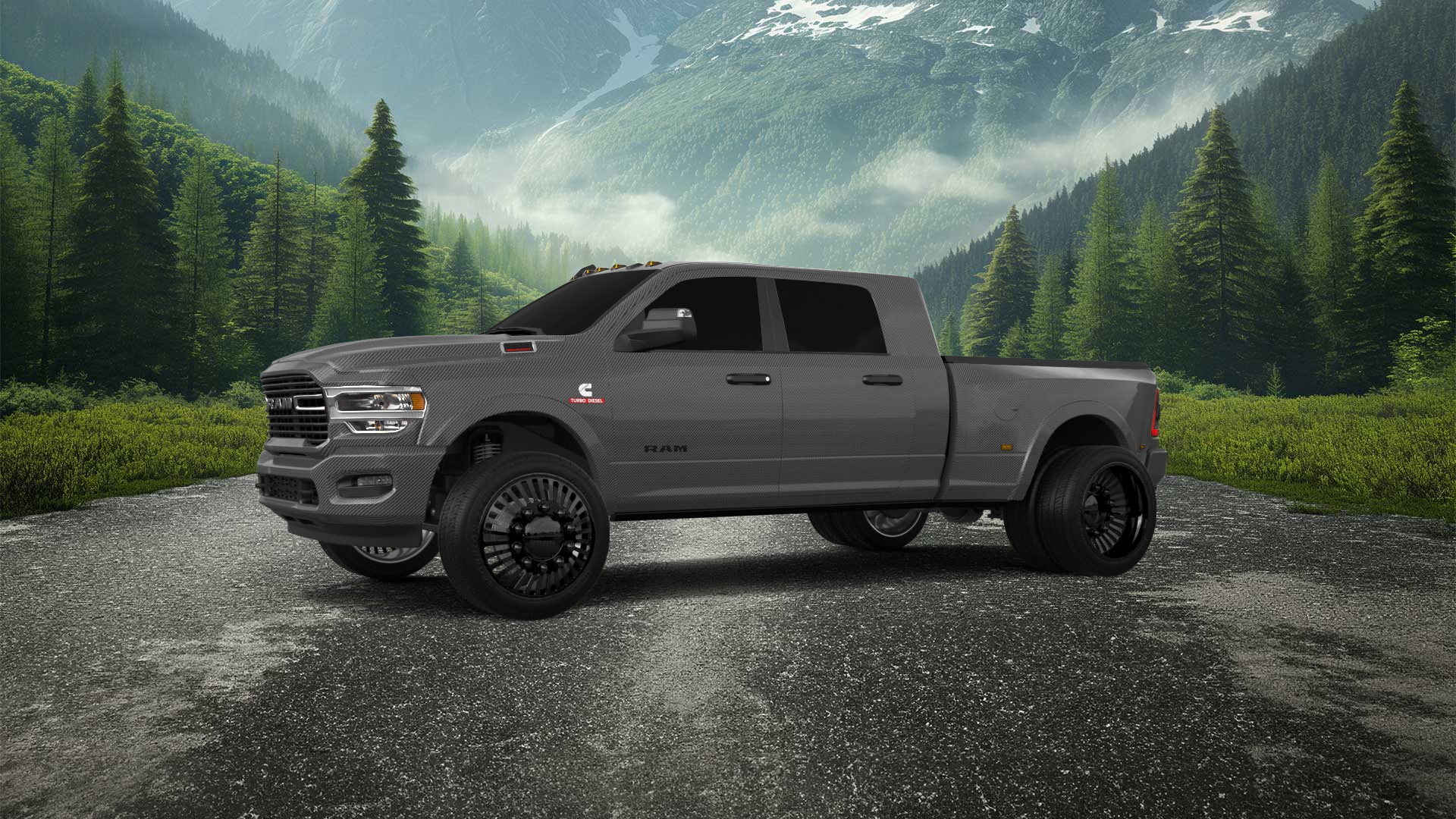 Dodge Ram 3500 4 Door pickup truck 2020 tuning