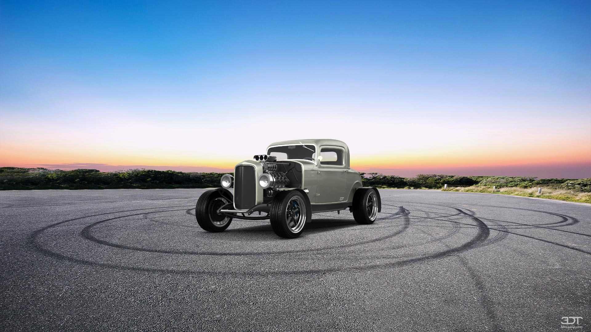 Ford Model B Deluxe 2 Door Coupe 1932