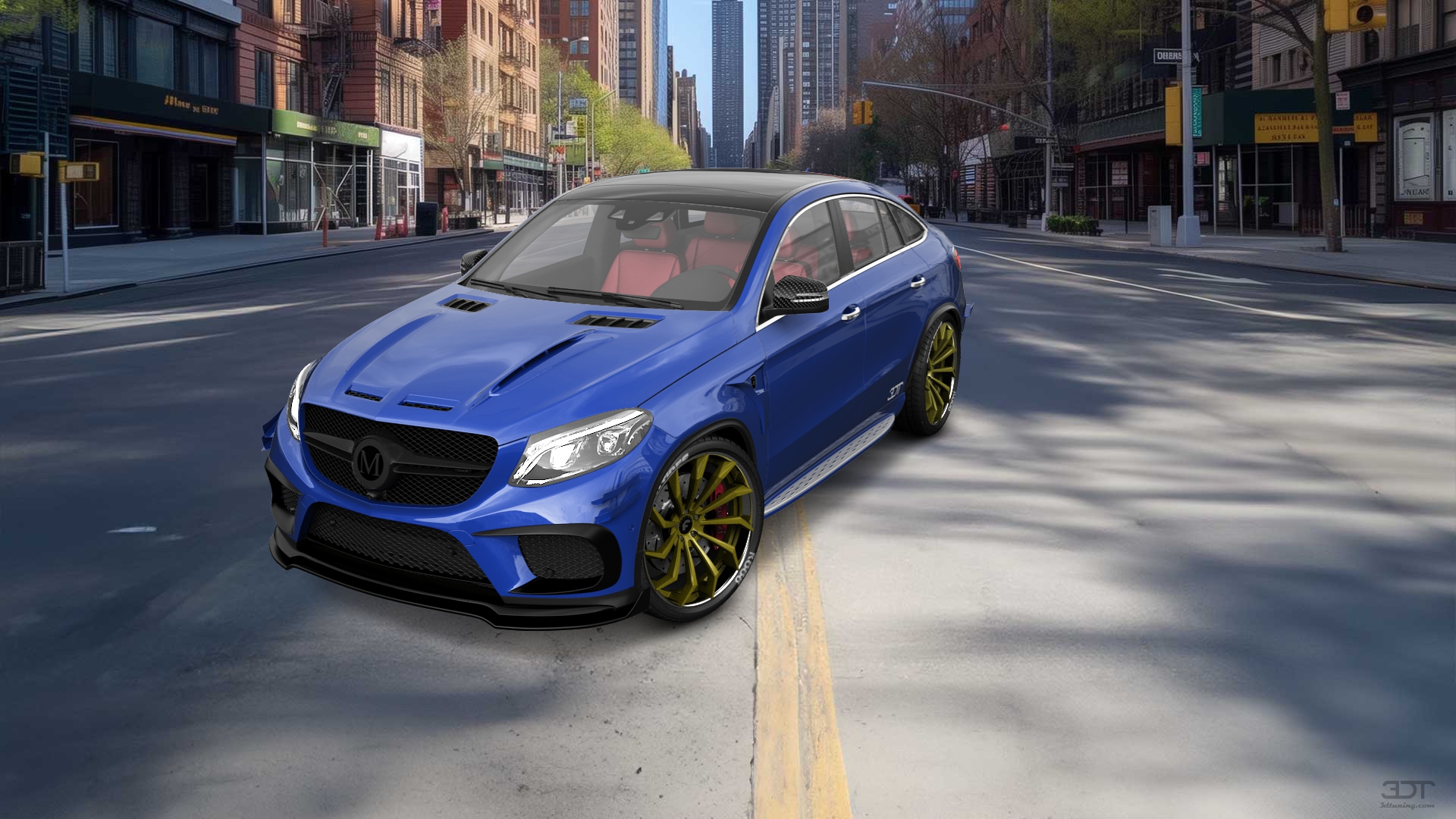 Mercedes GLE Coupe SUV 2016 tuning