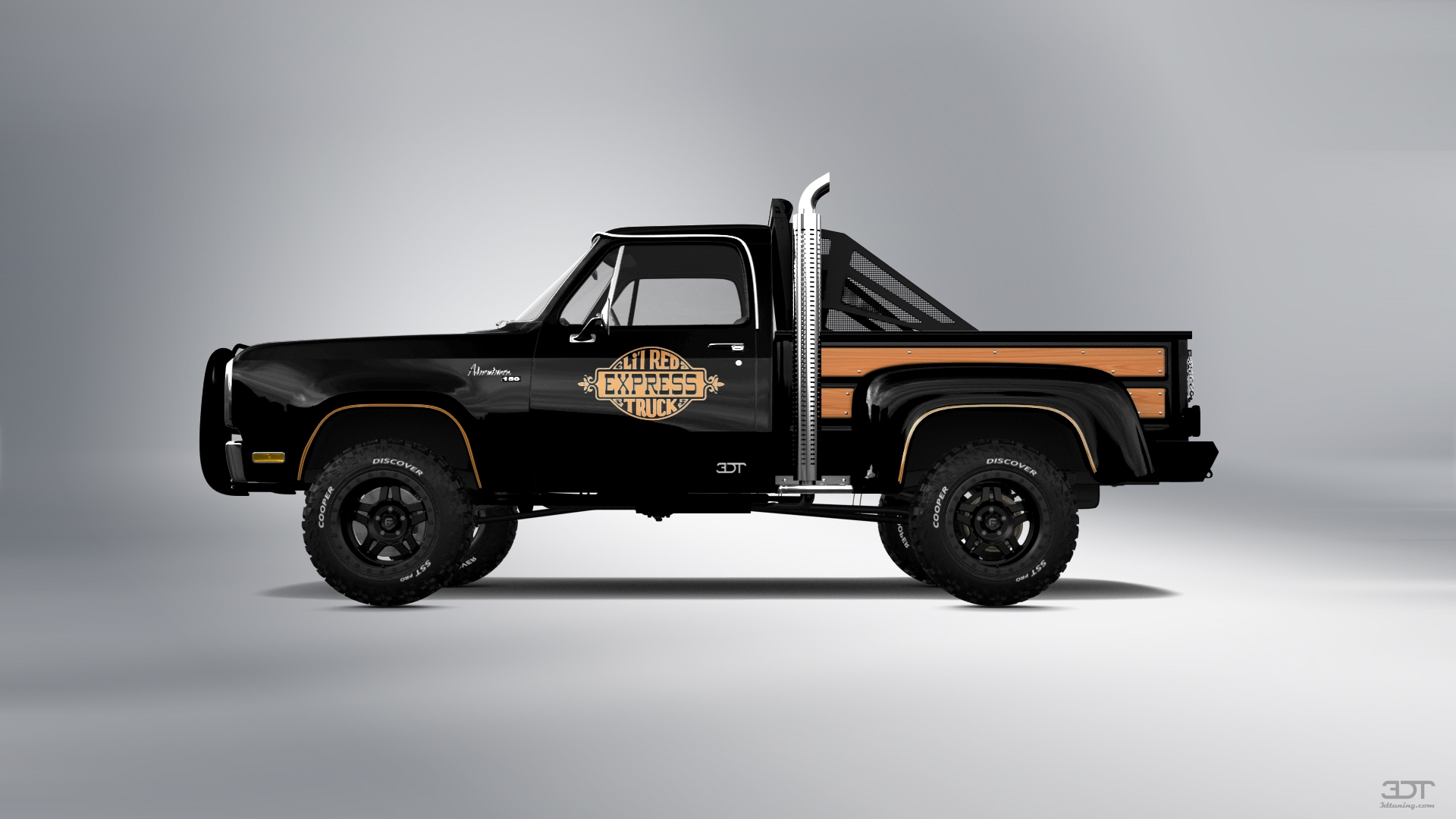 Dodge Lil Red Express 2 Door pickup truck 1978 tuning
