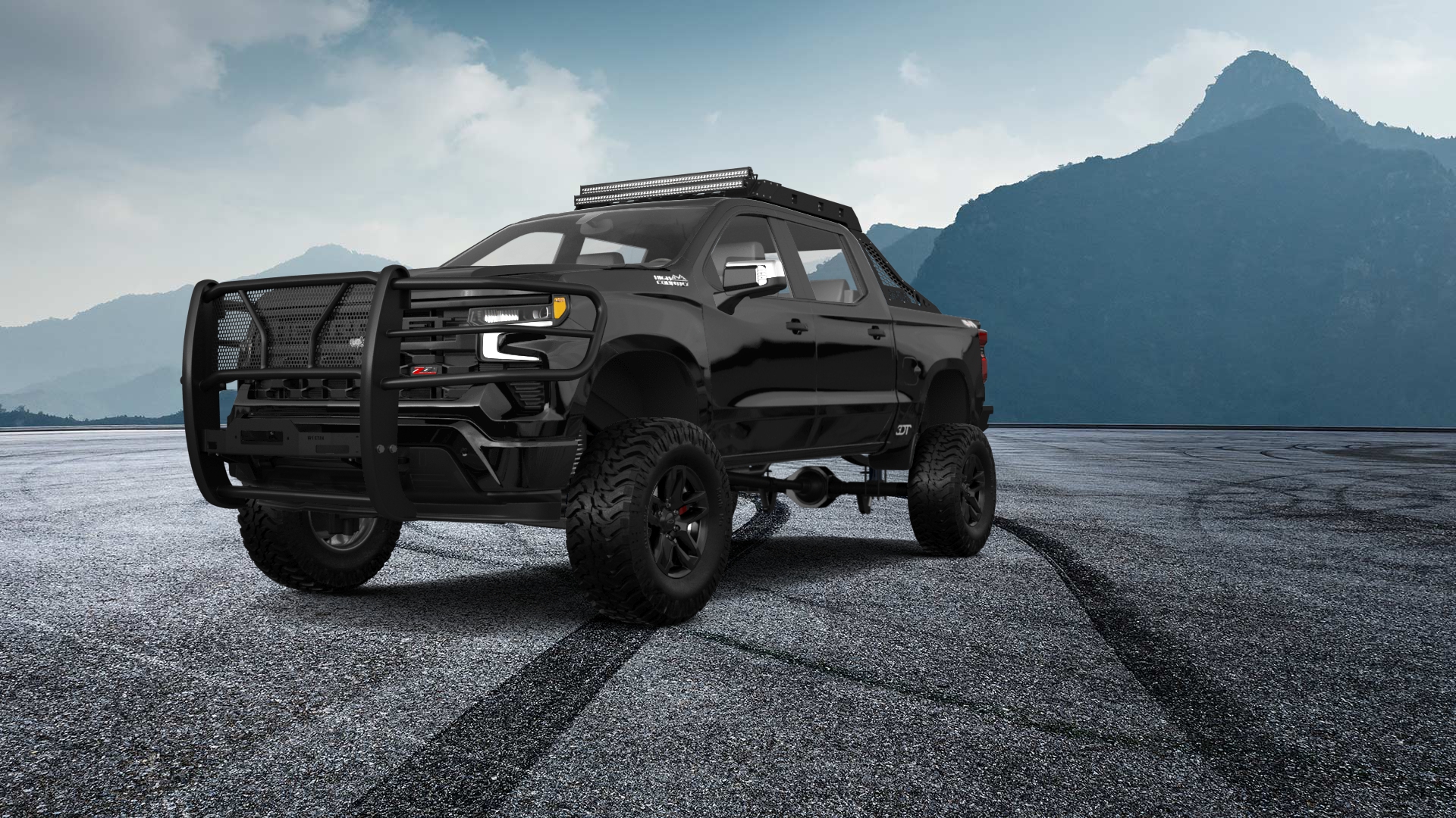Chevrolet Silverado 1500 Crew Cab 5.8 ft box 4 Door pickup truck 2023 tuning