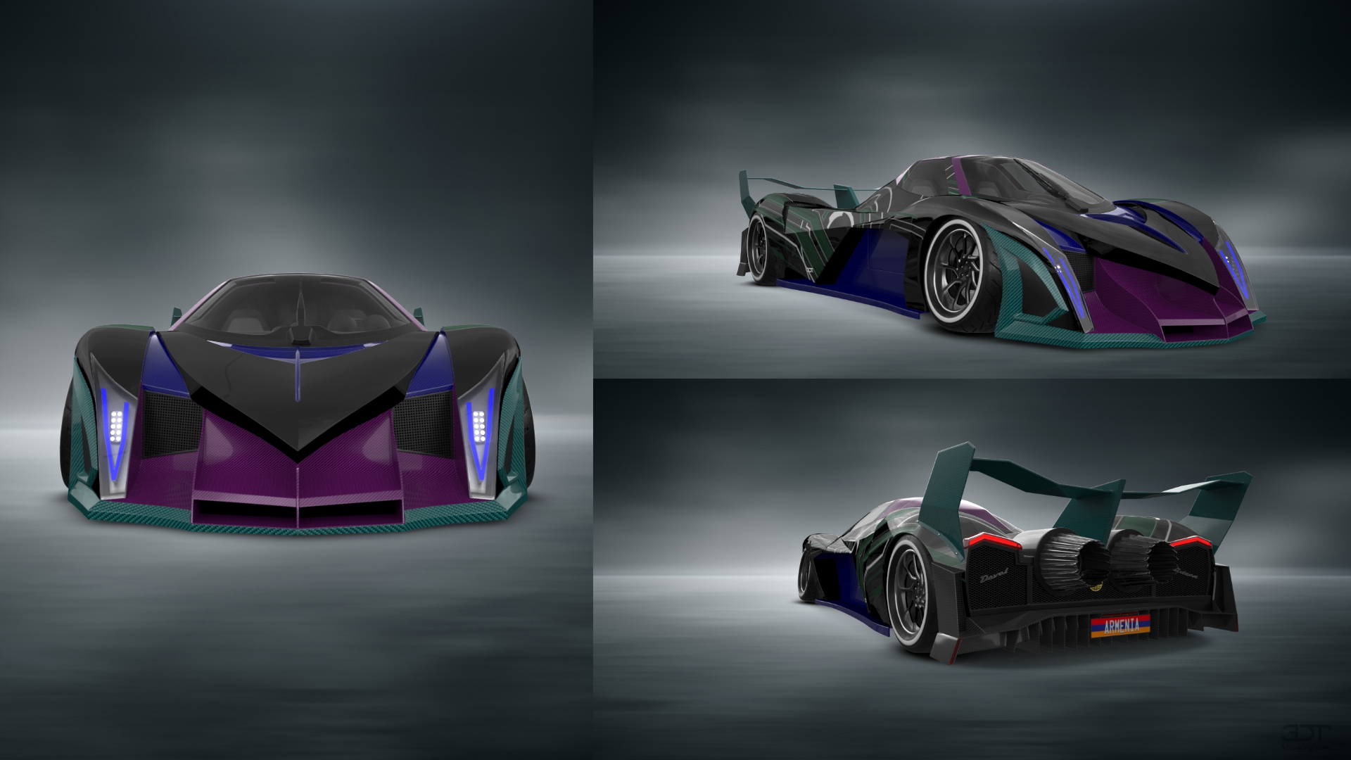 Devel Sixteen Hypercar 2014 tuning