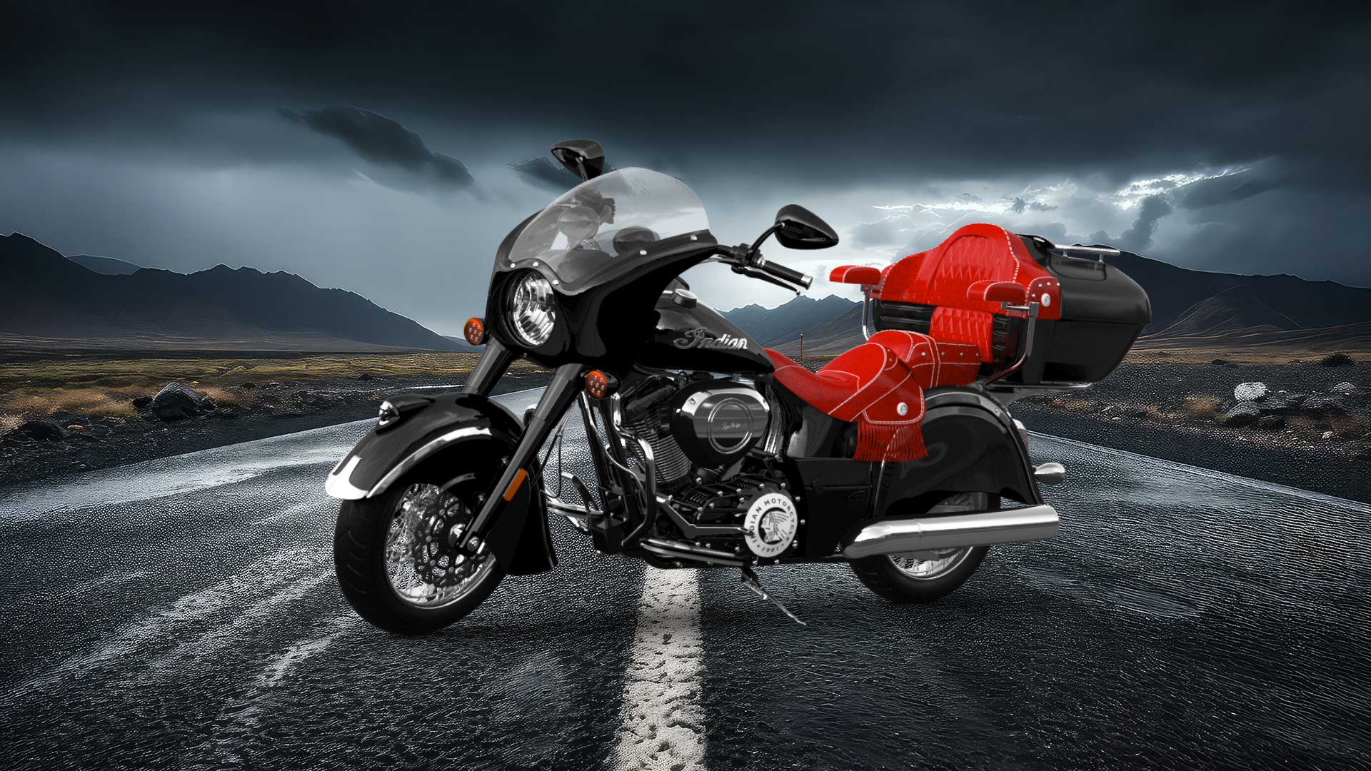 Indian Chief Dark Horse Cruiser 2016 Images