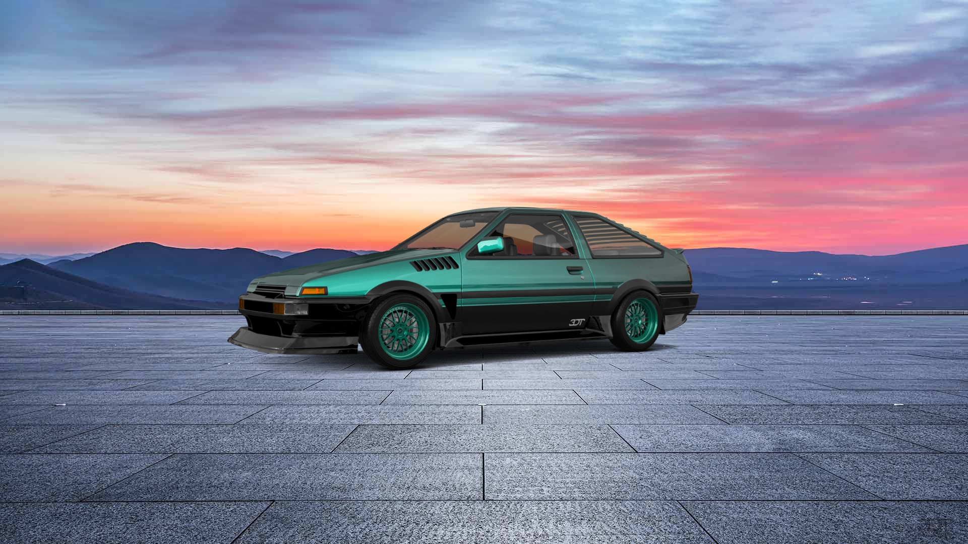 Toyota AE86 3 Door Hatchback 1985 tuning