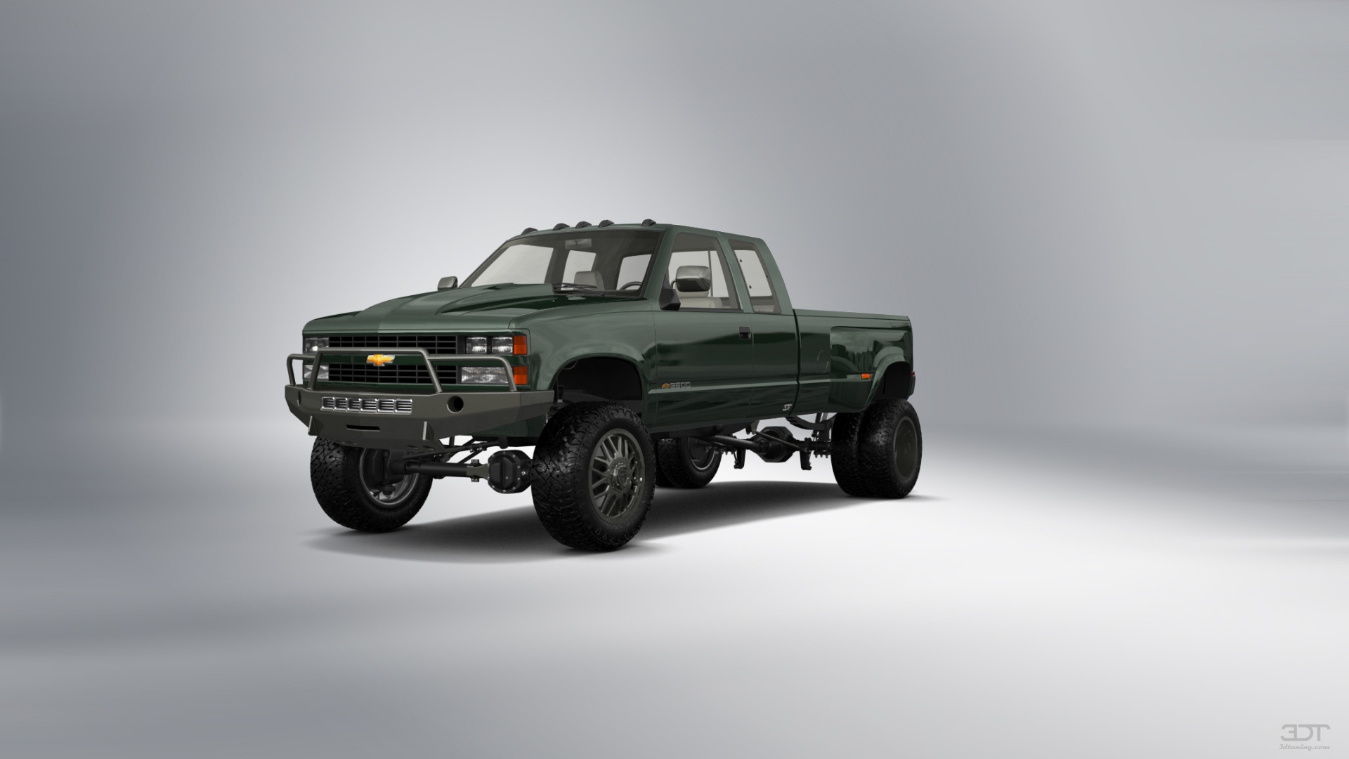 Chevrolet K3500 Extended Cab Pickup Truck 1988