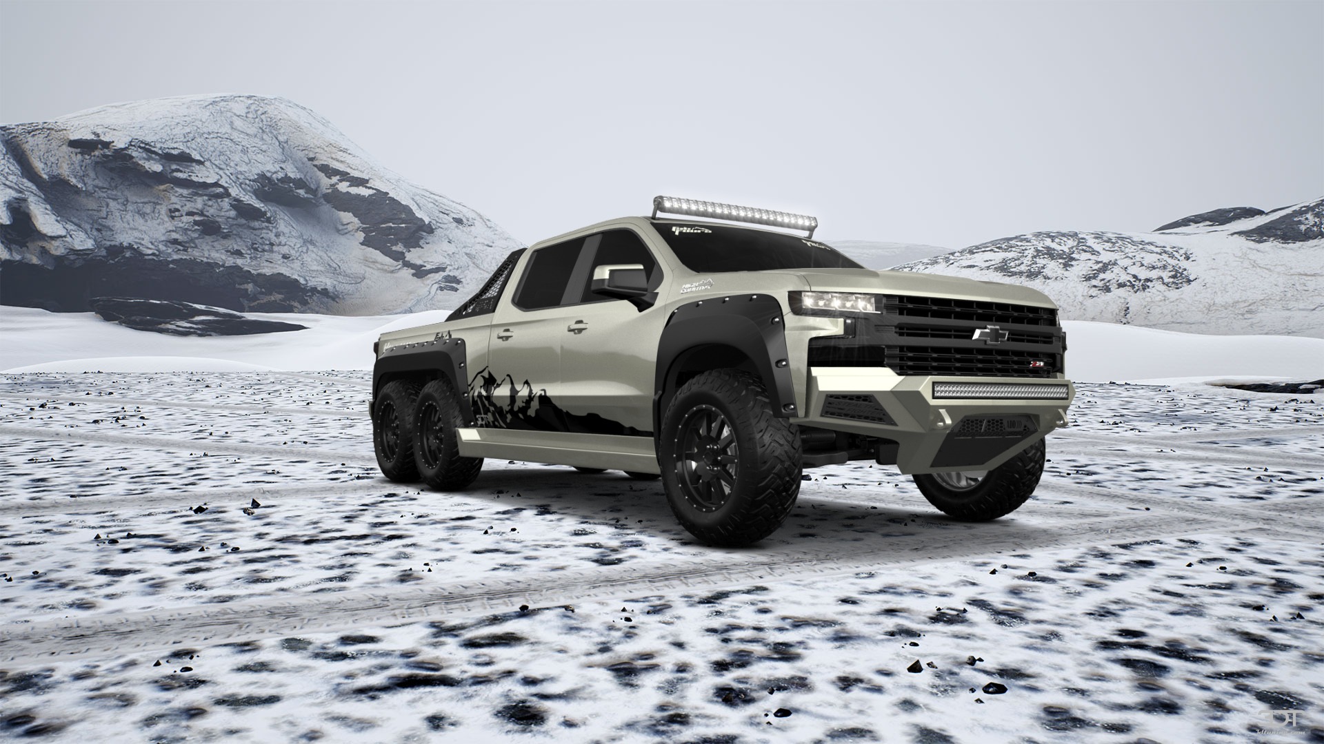 Chevrolet Silverado Hennessey Goliath 6X6 Truck 2020