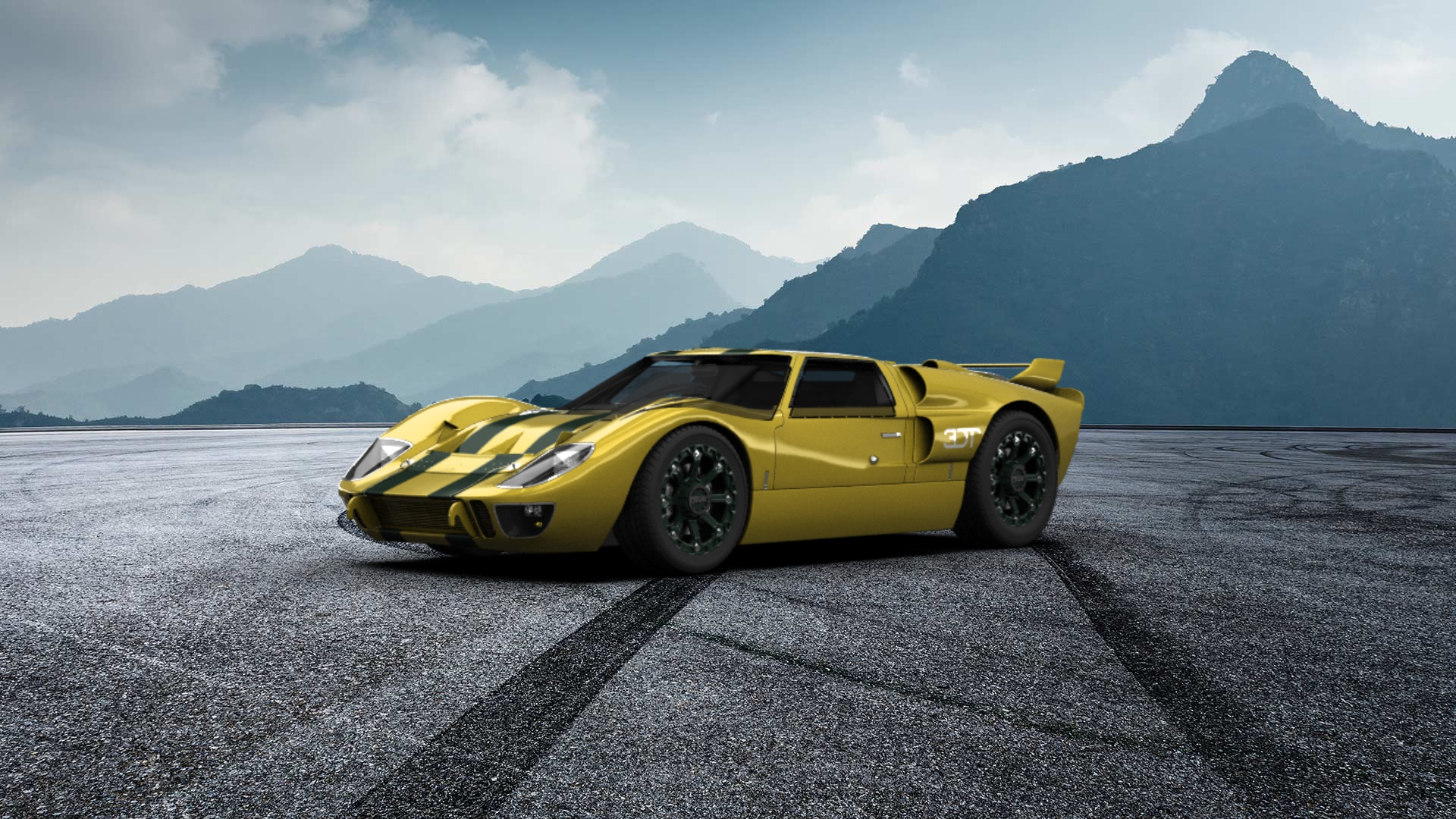 Ford GT40 MKII Coupe 1966 tuning