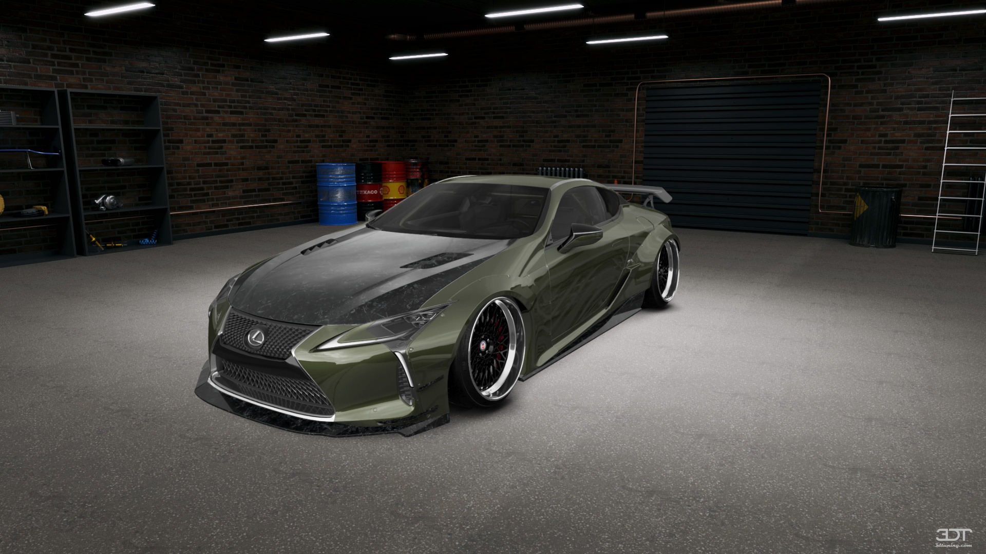 Lexus LC500 2 door fastback coupe 2017 tuning