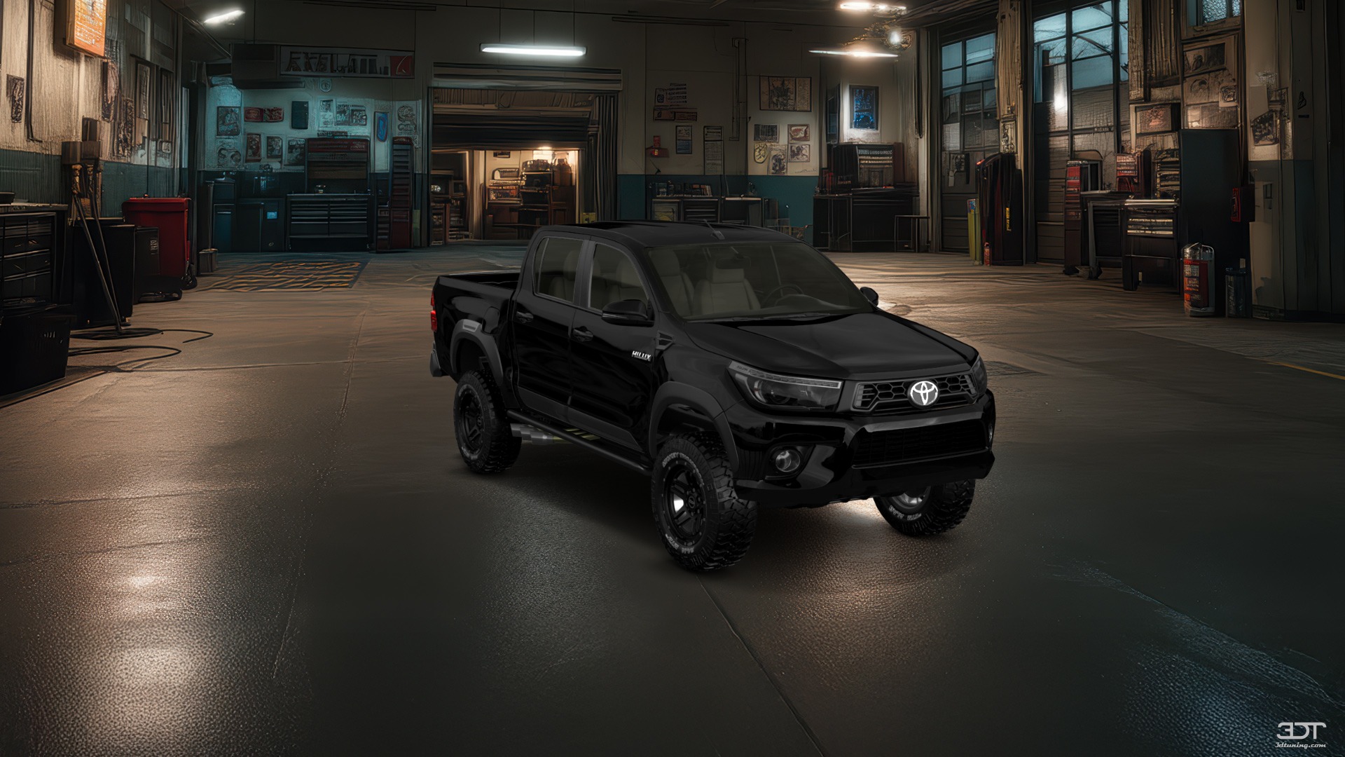 Toyota Hilux Double Cab 4 Door pickup truck 2015 tuning