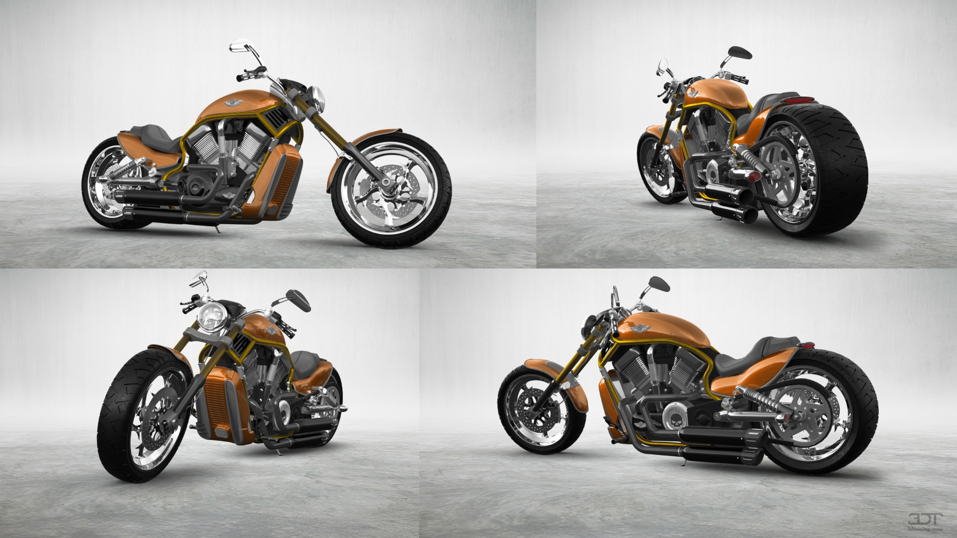 Harley-Davidson Custom Chopper Cruiser 2011