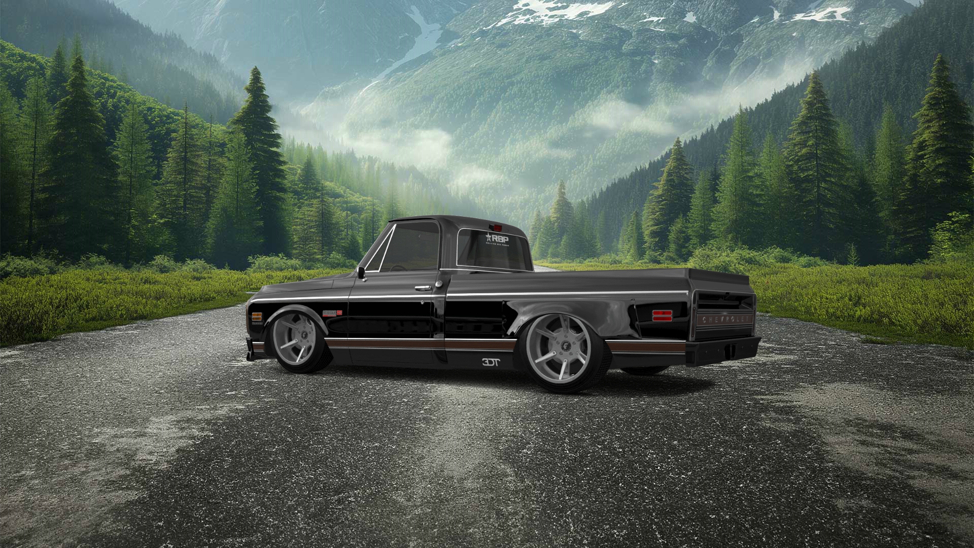 Chevrolet C-10 Cheyenne 2 Door pickup truck 1972