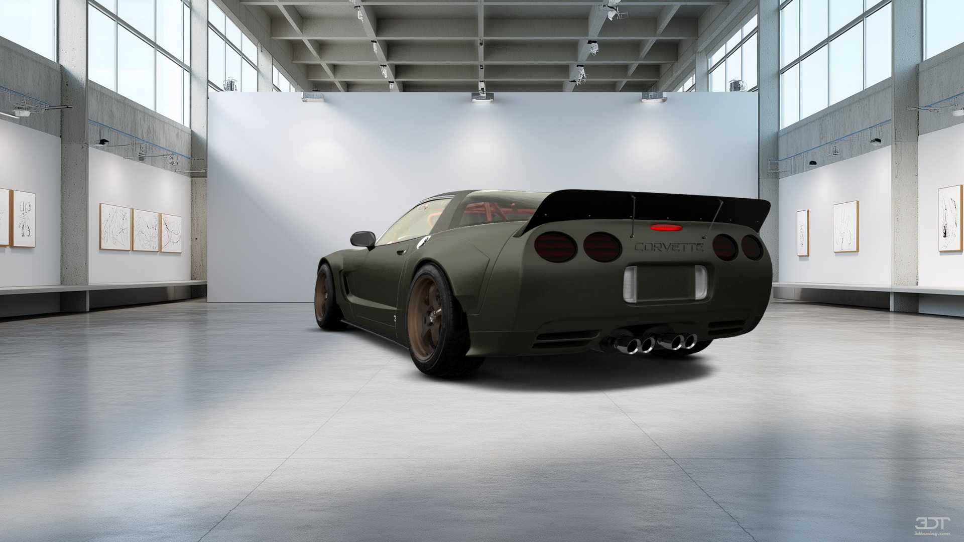 Chevrolet Corvette C5 Fastback 2 Door Coupe 1997 tuning