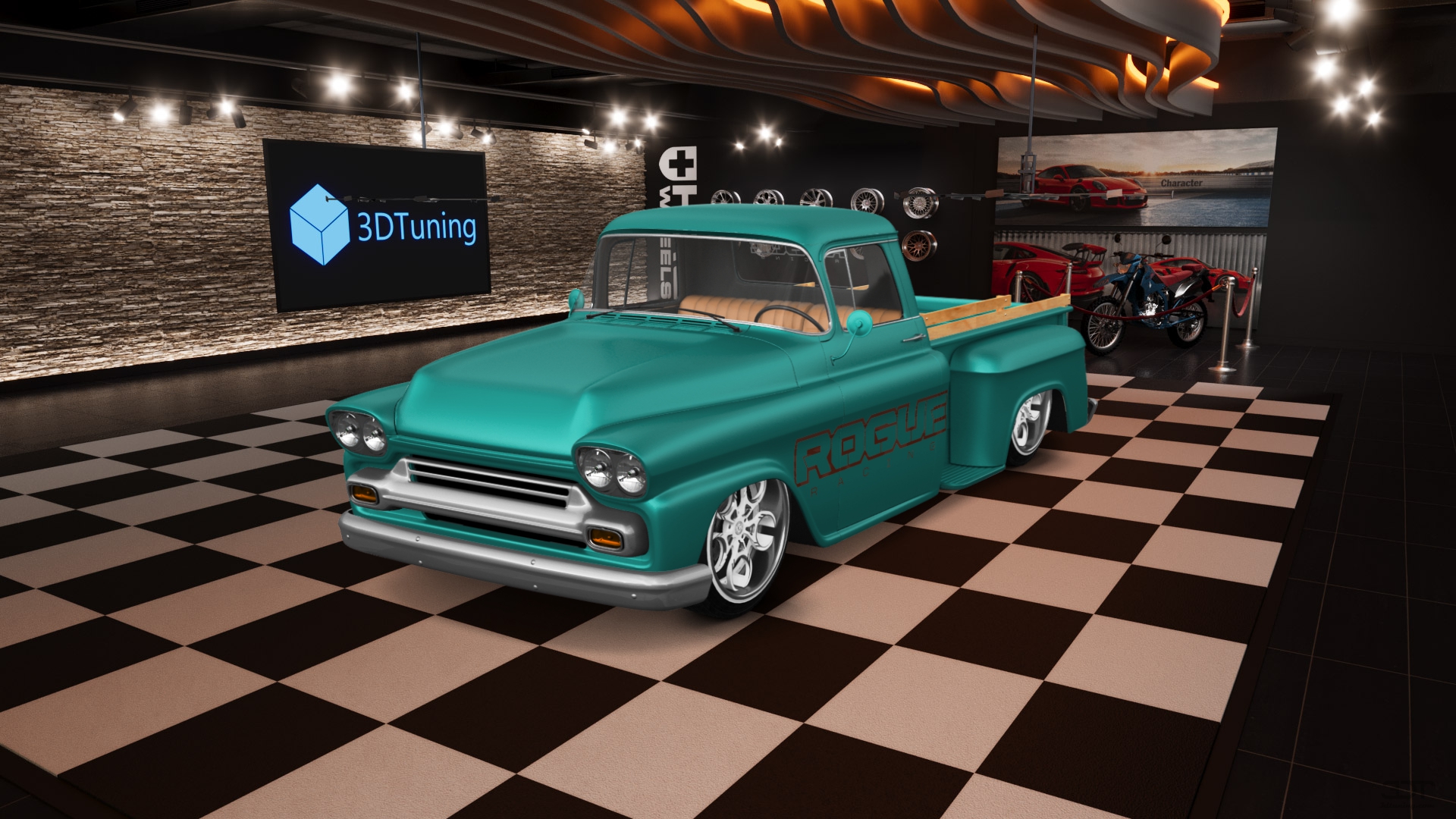 Chevrolet Apache Stepside 2 Door pickup truck 1959 