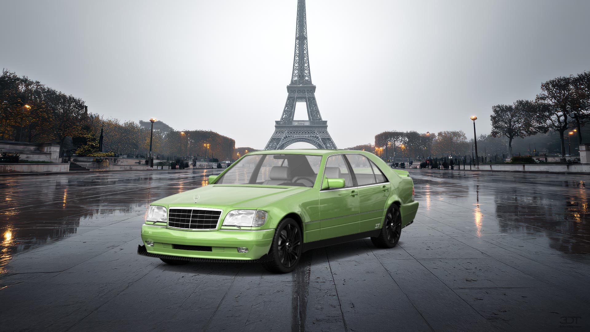 Mercedes S Class Sedan 1992 tuning
