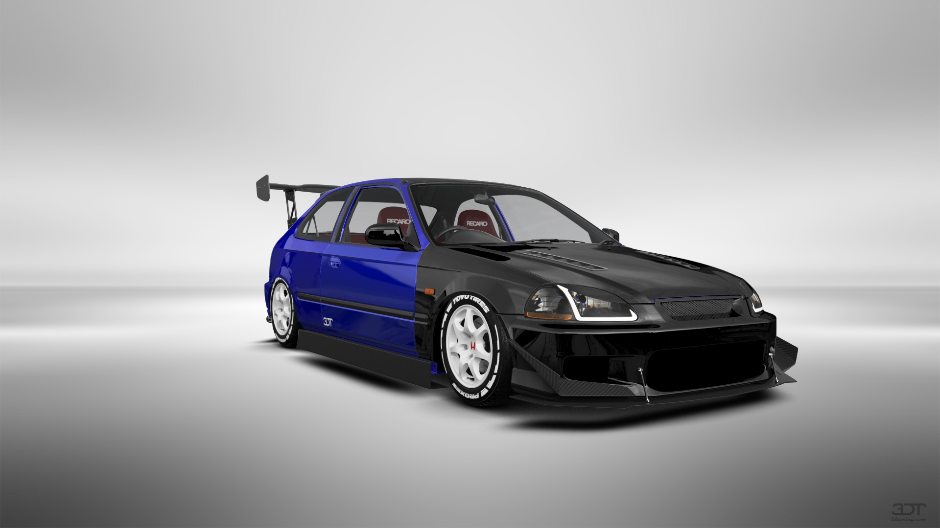 Honda Civic 3 Door Hatchback 1997 tuning