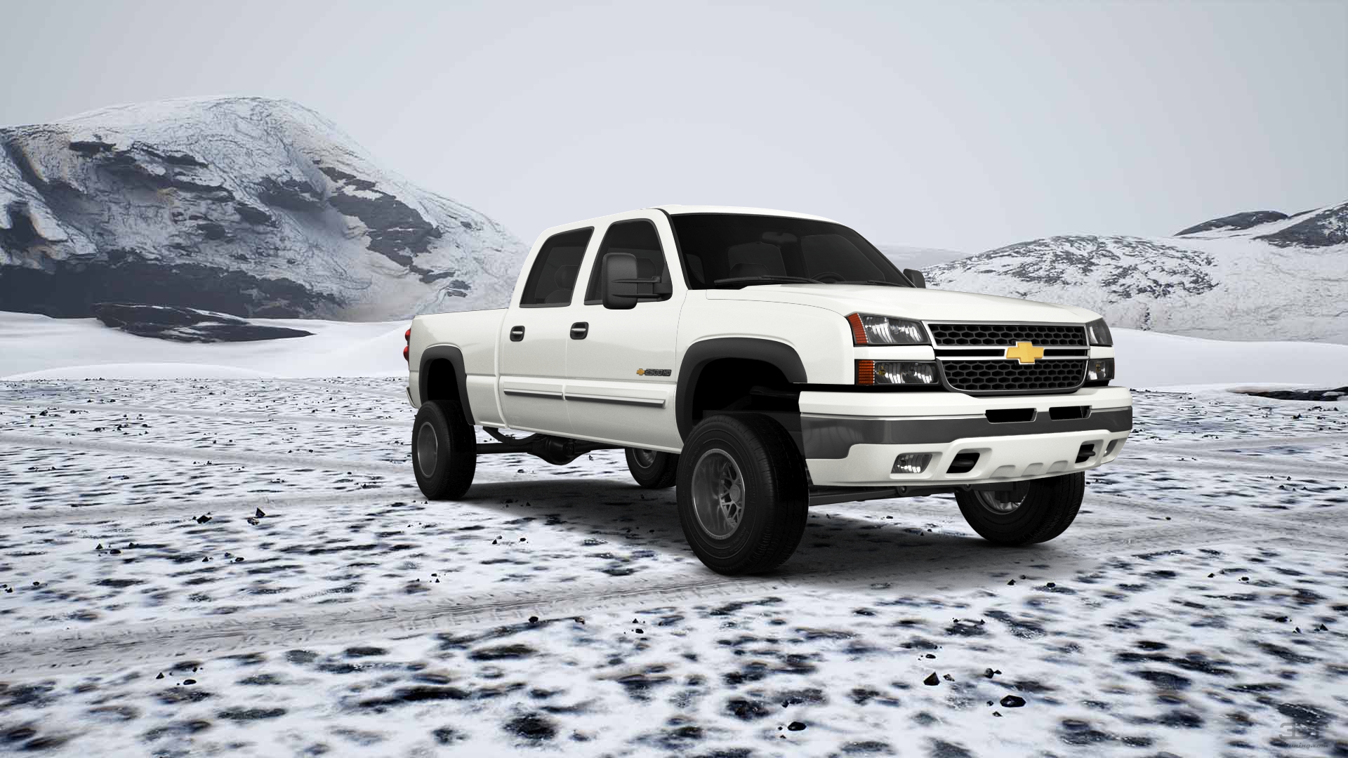 Chevrolet Silverado 2500 HD Long Box 4 Door pickup truck 2002