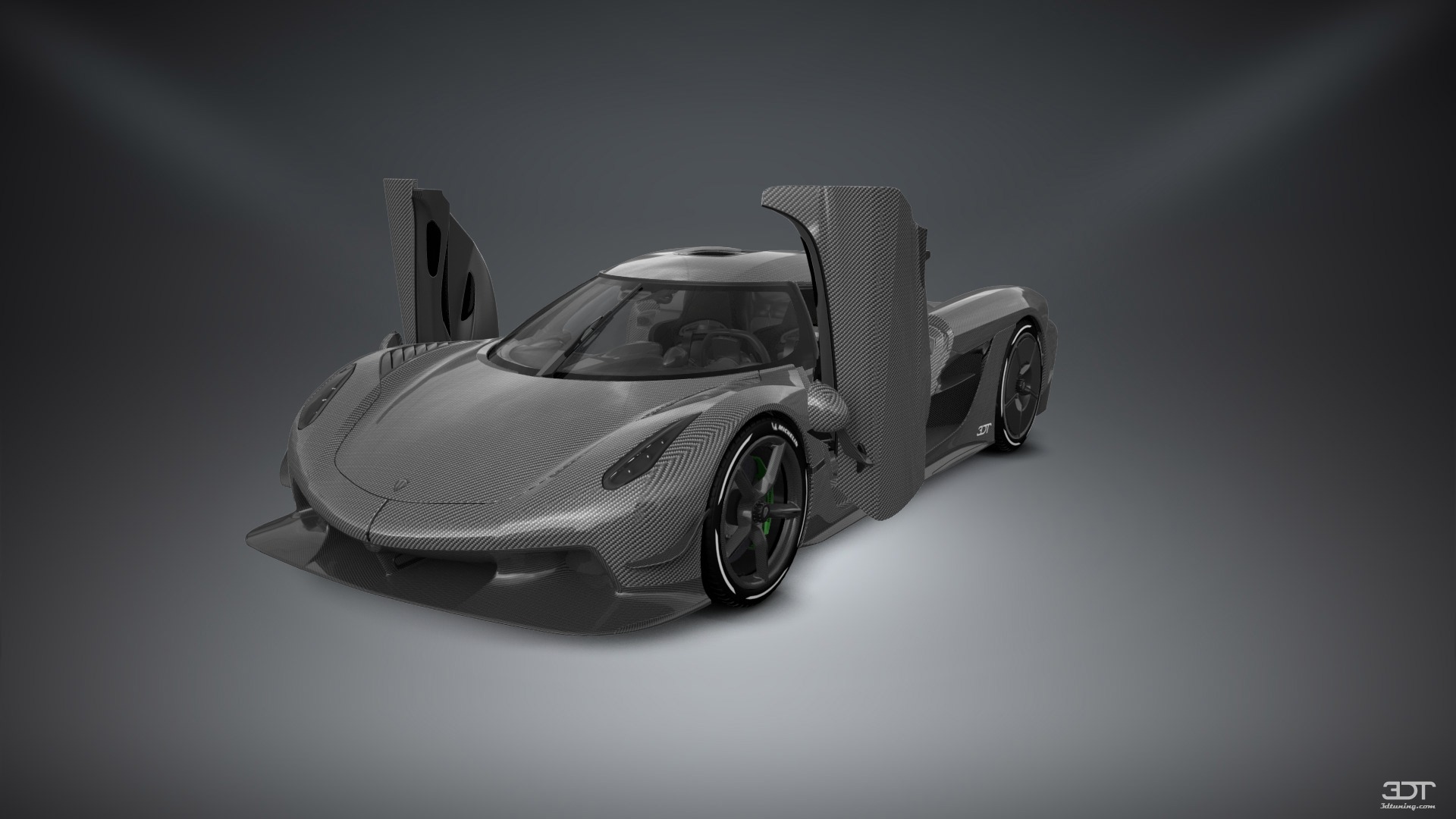 Koenigsegg Jesko 2 door targa top 2020