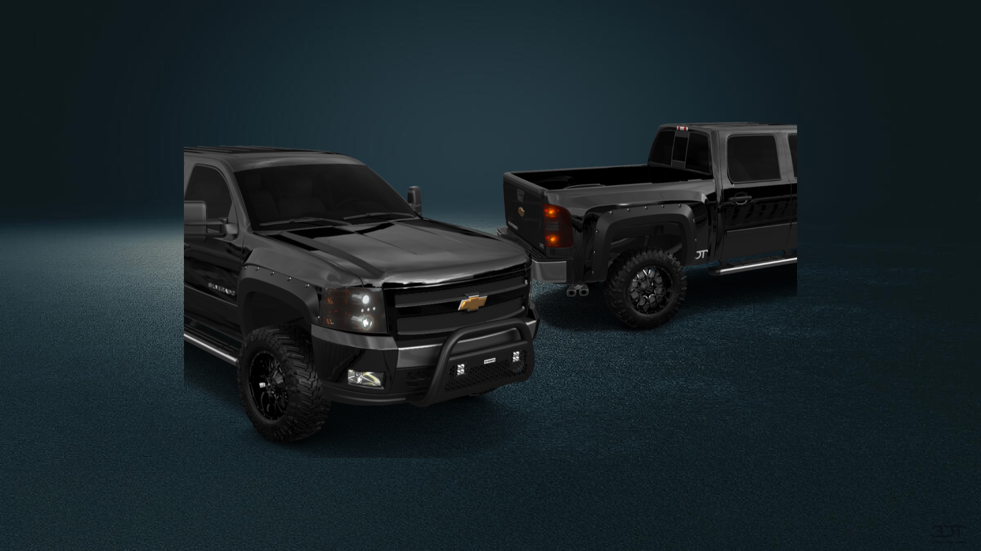 Chevrolet Silverado 1500 Crew Cab 4 Door pickup truck 2007 tuning