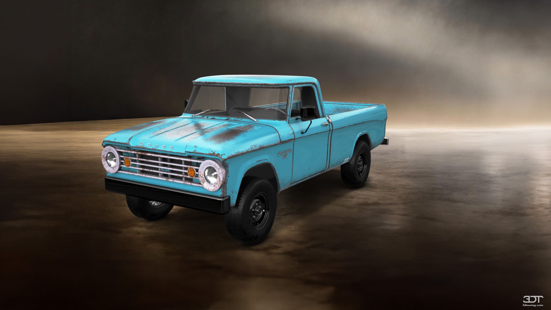 Dodge Power Wagon W200 2 Door pickup truck 1966 tuning