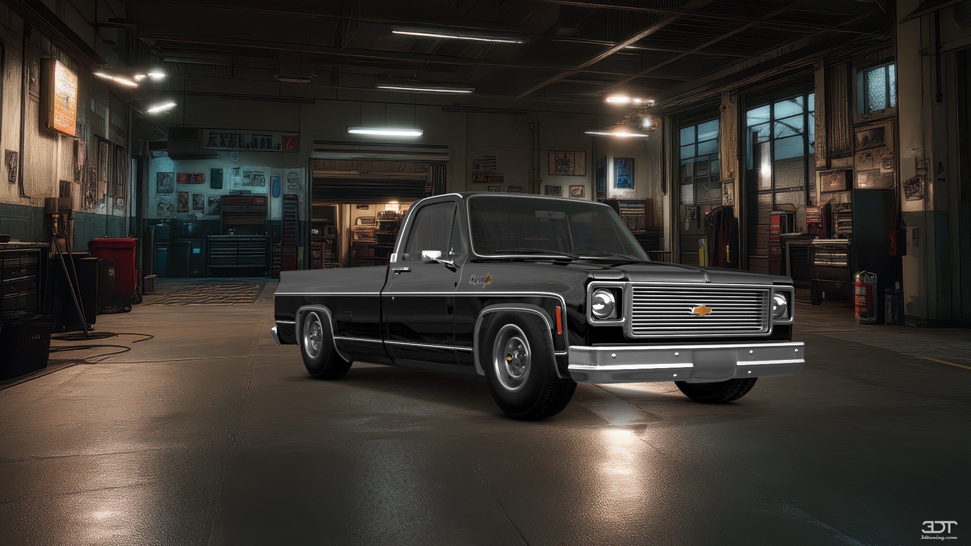 Chevrolet Silverado C-10 2 Door pickup truck 1973 tuning