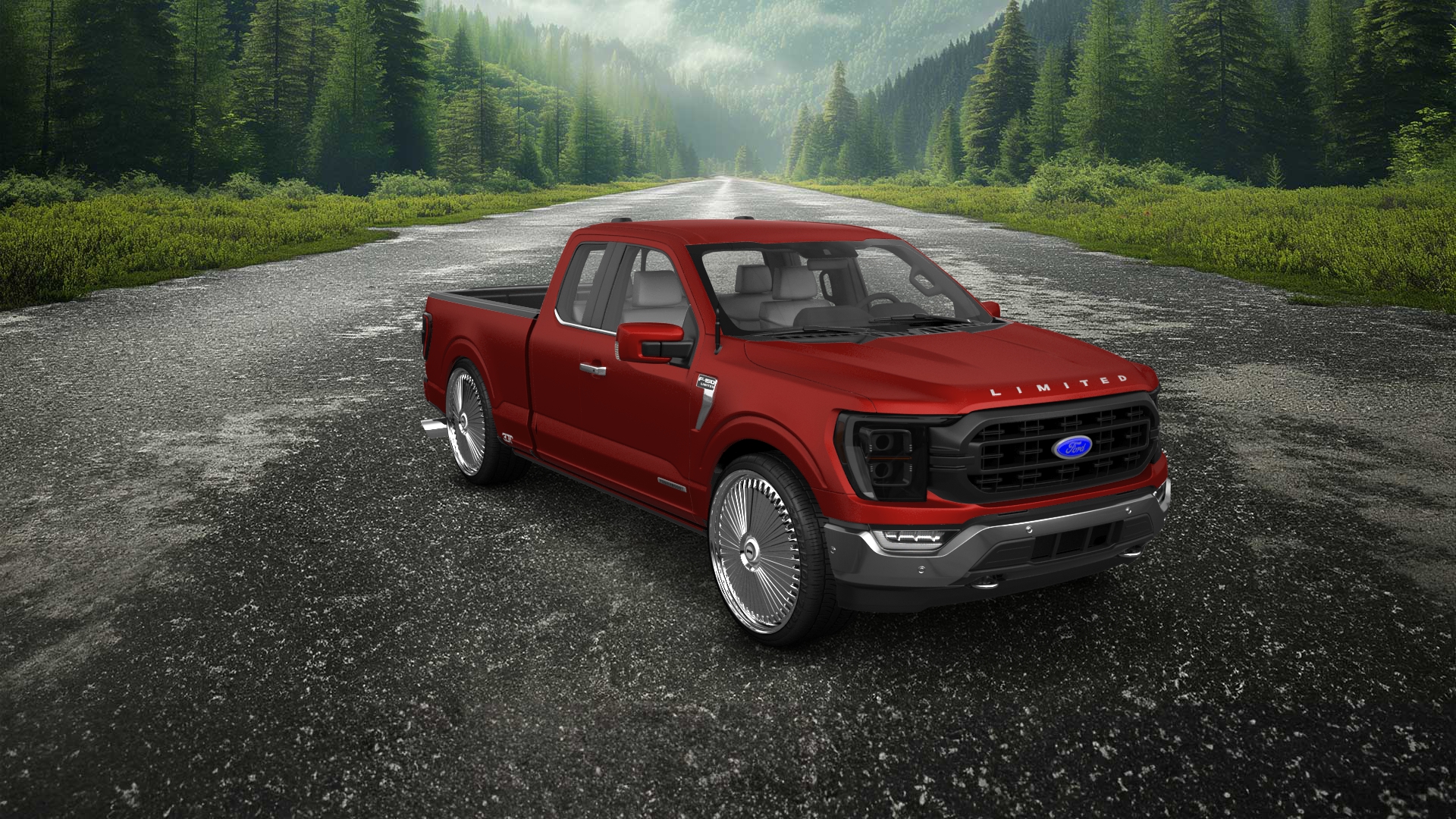 Ford F-150 Double Cab Pickup Truck 2021