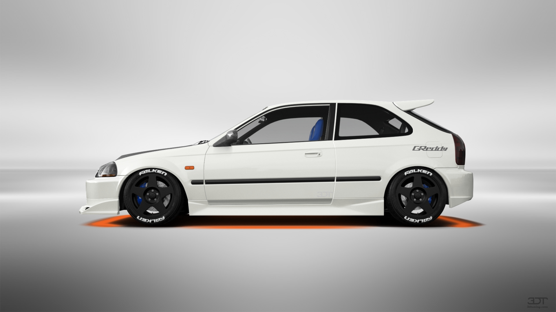 Honda Civic 3 Door Hatchback 1997 tuning