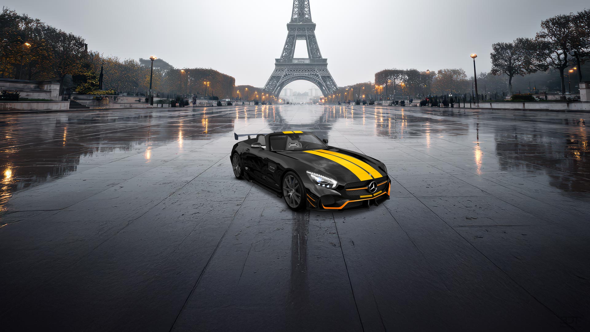 Mercedes AMG GT 2 Door Convertible 2016 tuning