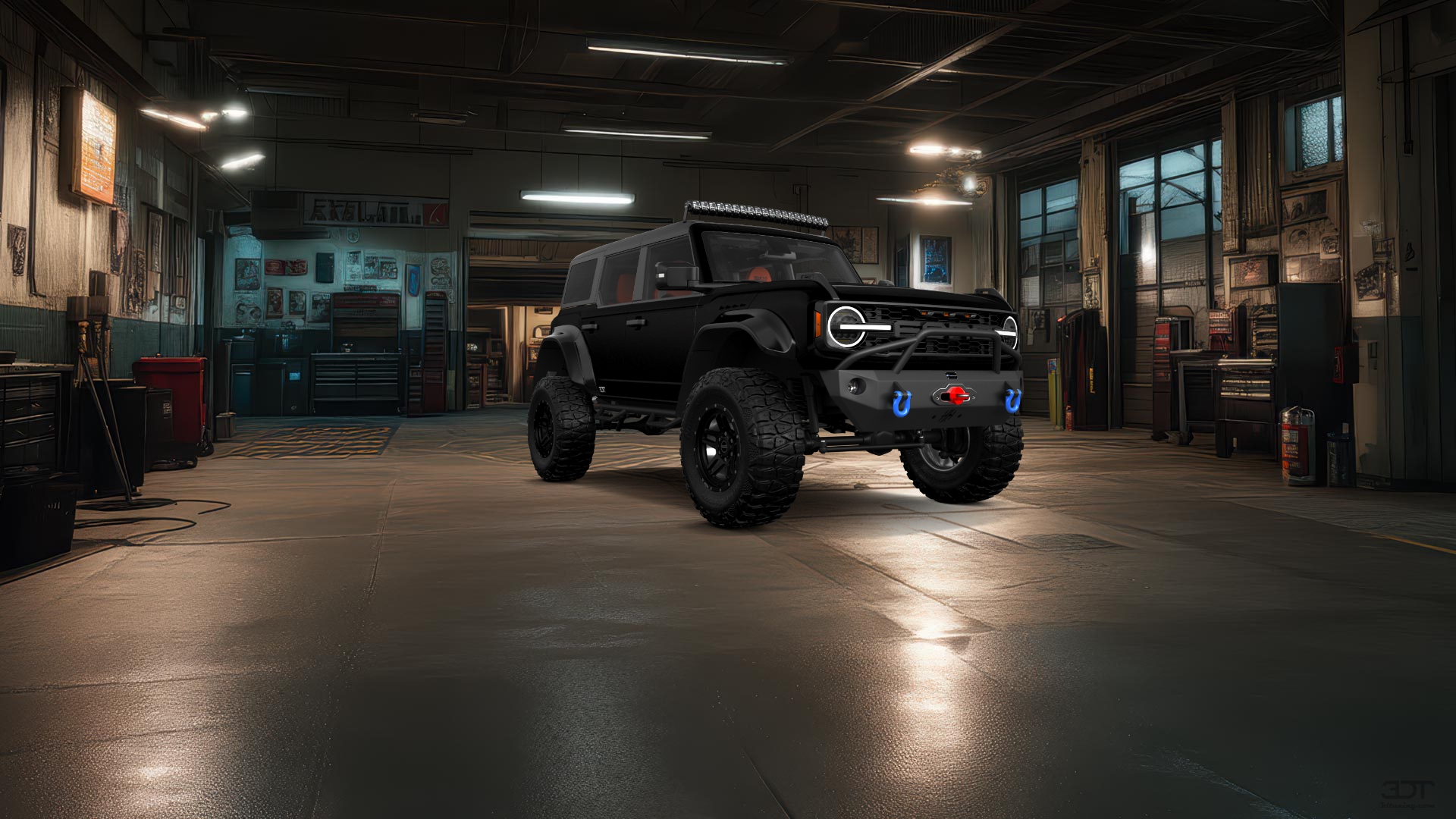 Ford Bronco Raptor 4 Door pickup truck 2022 tuning