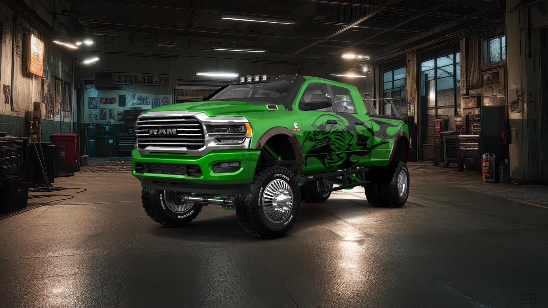 Dodge Ram 3500 4 Door pickup truck 2020 tuning