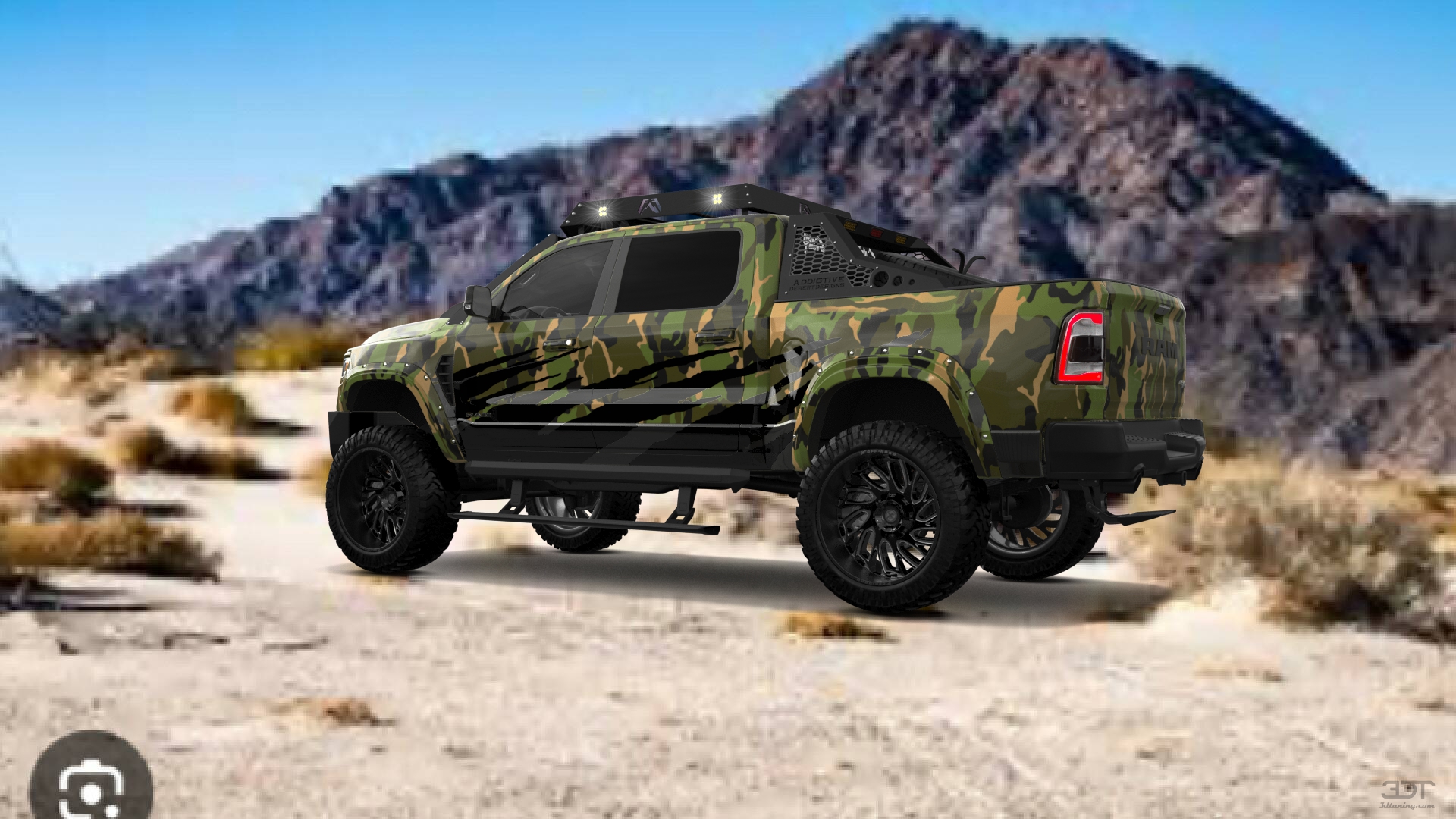 Dodge Ram 1500 TRX 4 Door pickup truck 2021 tuning
