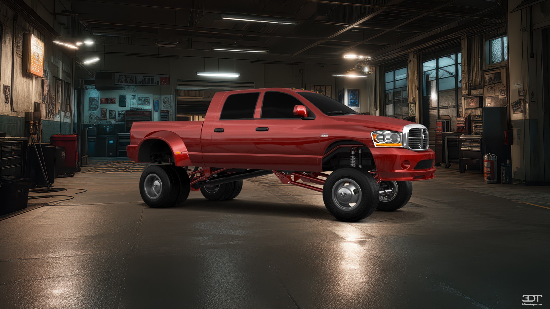 Dodge Ram 3500 Dually 4 Door pickup truck 2007 tuning