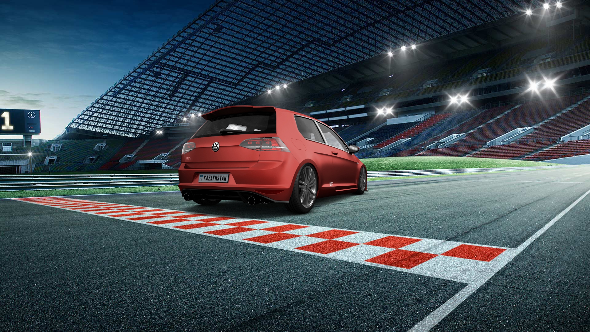 Volkswagen Golf 7 3 Door Hatchback 2013 tuning