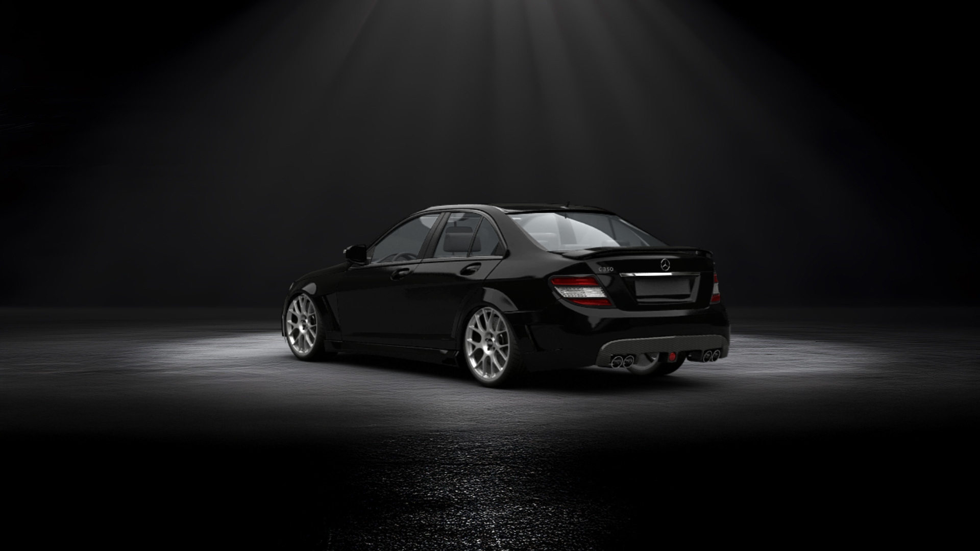 Mercedes C class Sedan 2007 tuning
