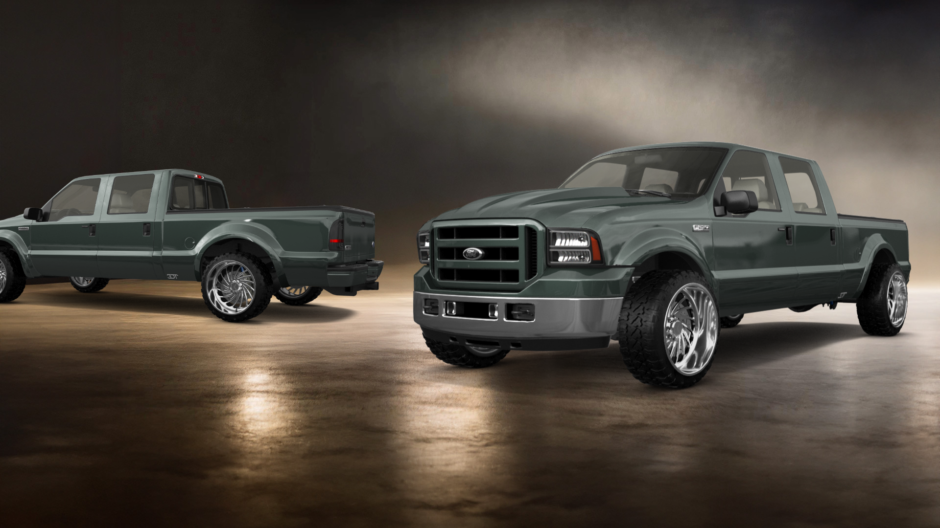 Ford F-250 Crew Cab 4 Door pickup truck 1999 tuning