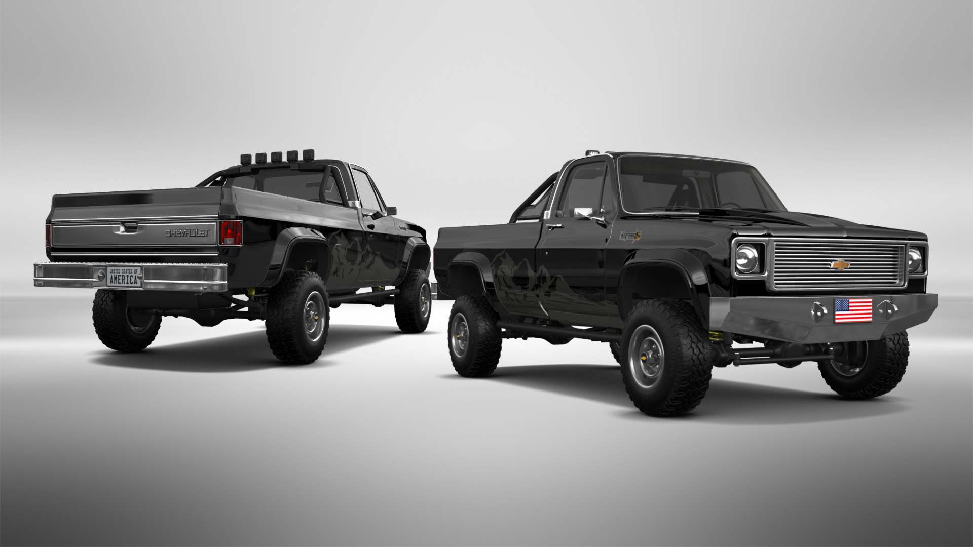 Chevrolet Silverado C-10 2 Door pickup truck 1973