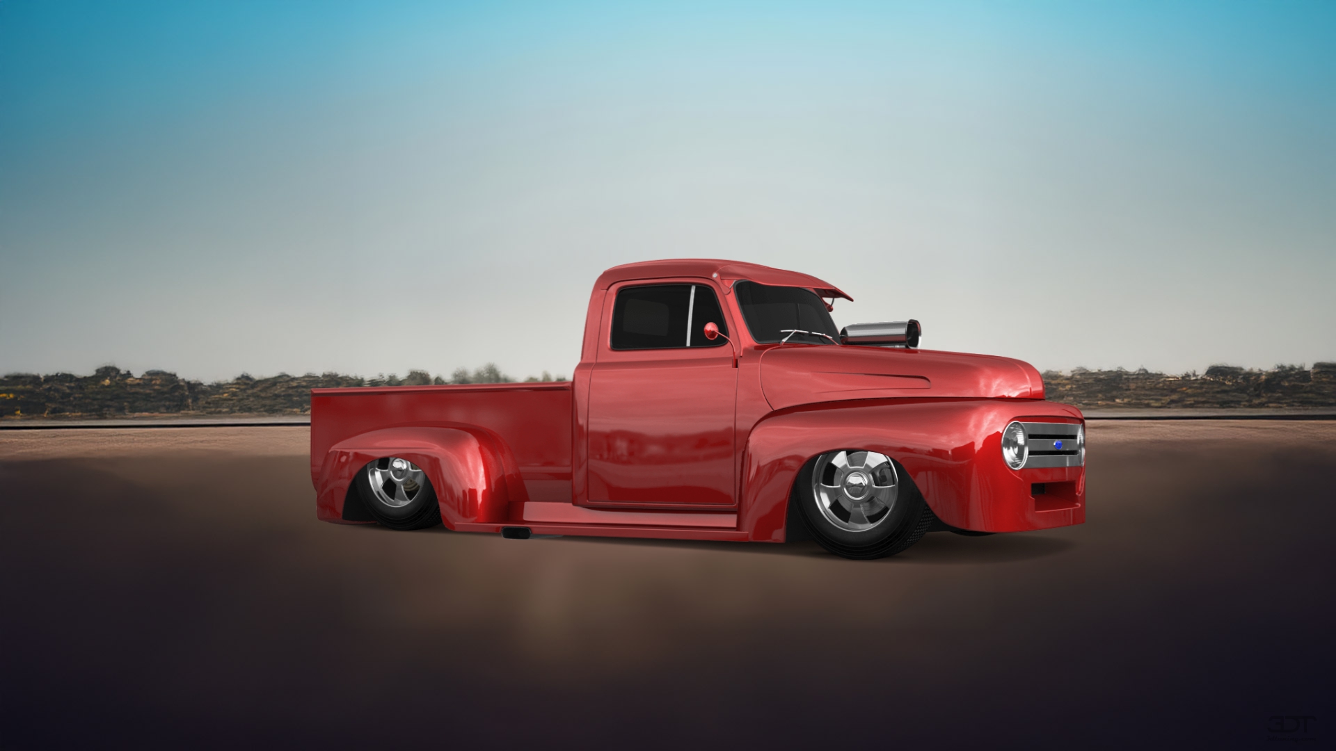 Ford F1 2 Door pickup truck 1949