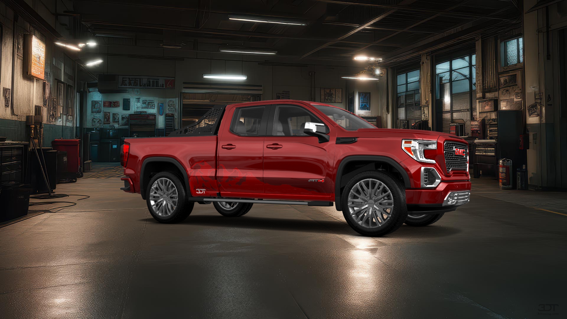 GMC Sierra 1500 4 Door pickup truck 2019 tuning