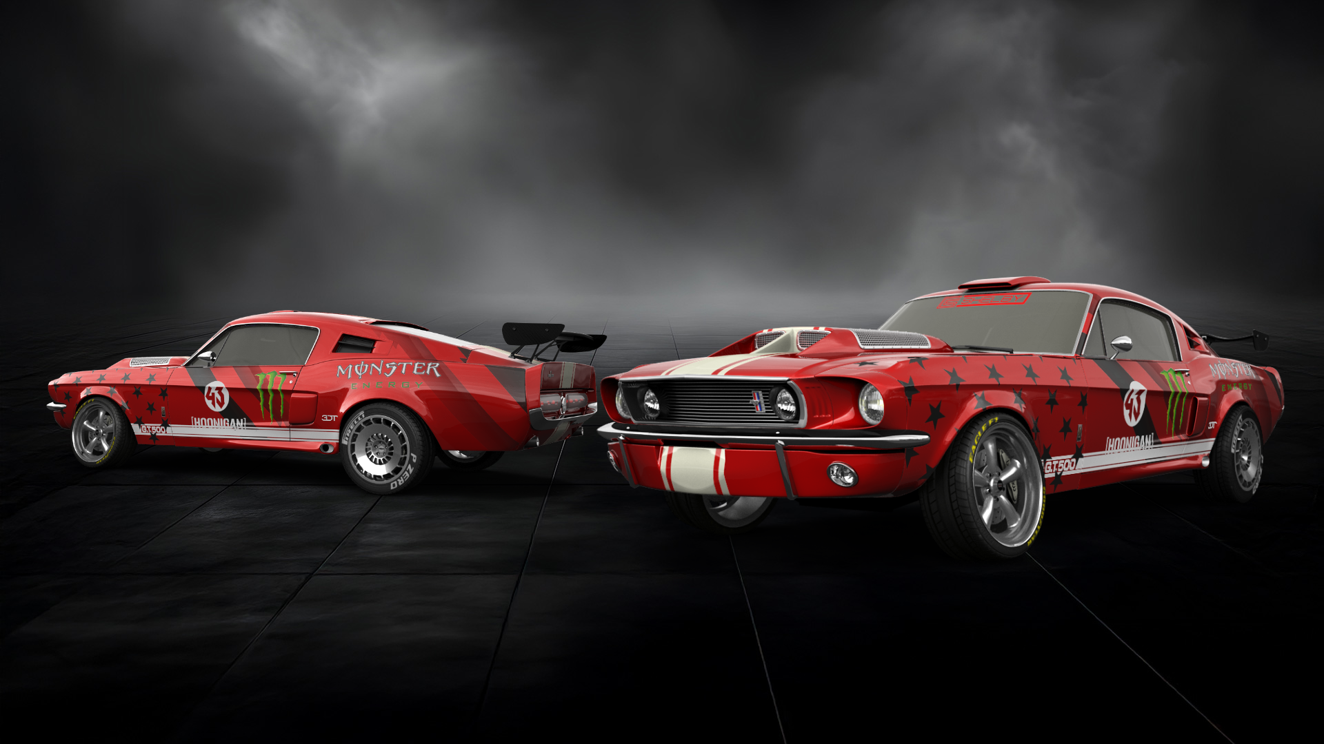 Mustang GT500 2 Door Coupe 1968