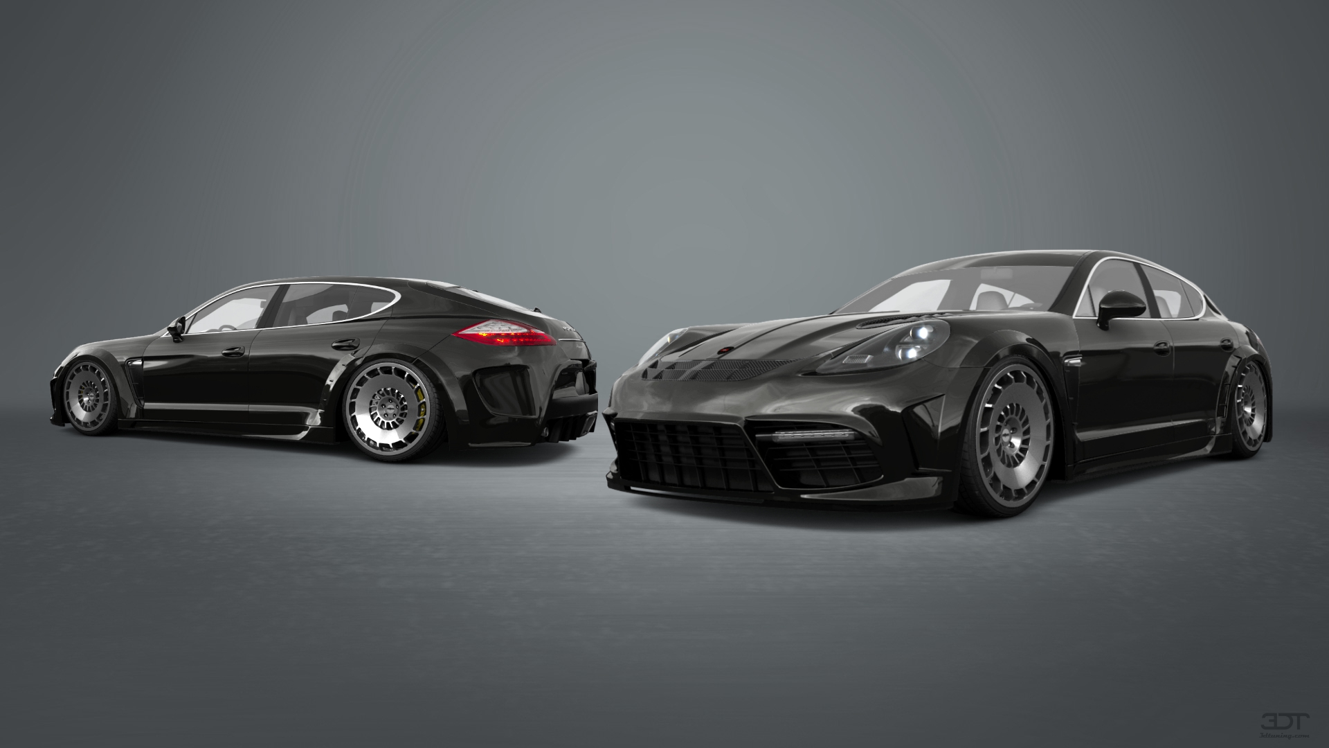 Porsche Panamera 4 door fastback saloon 2011 tuning