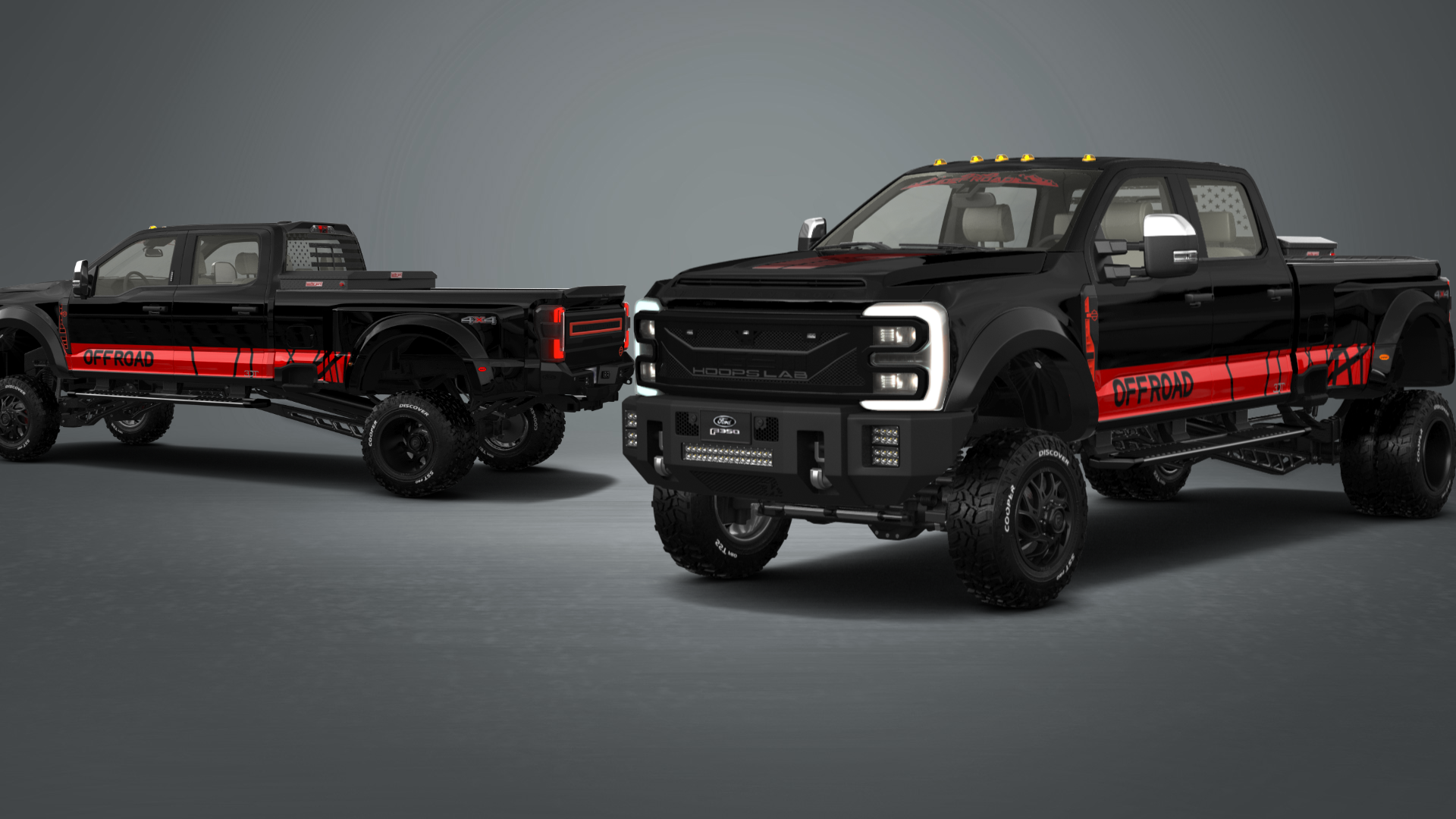 Tuning Ford F-350 DRW Crew Cab 4 Door pickup truck 2023