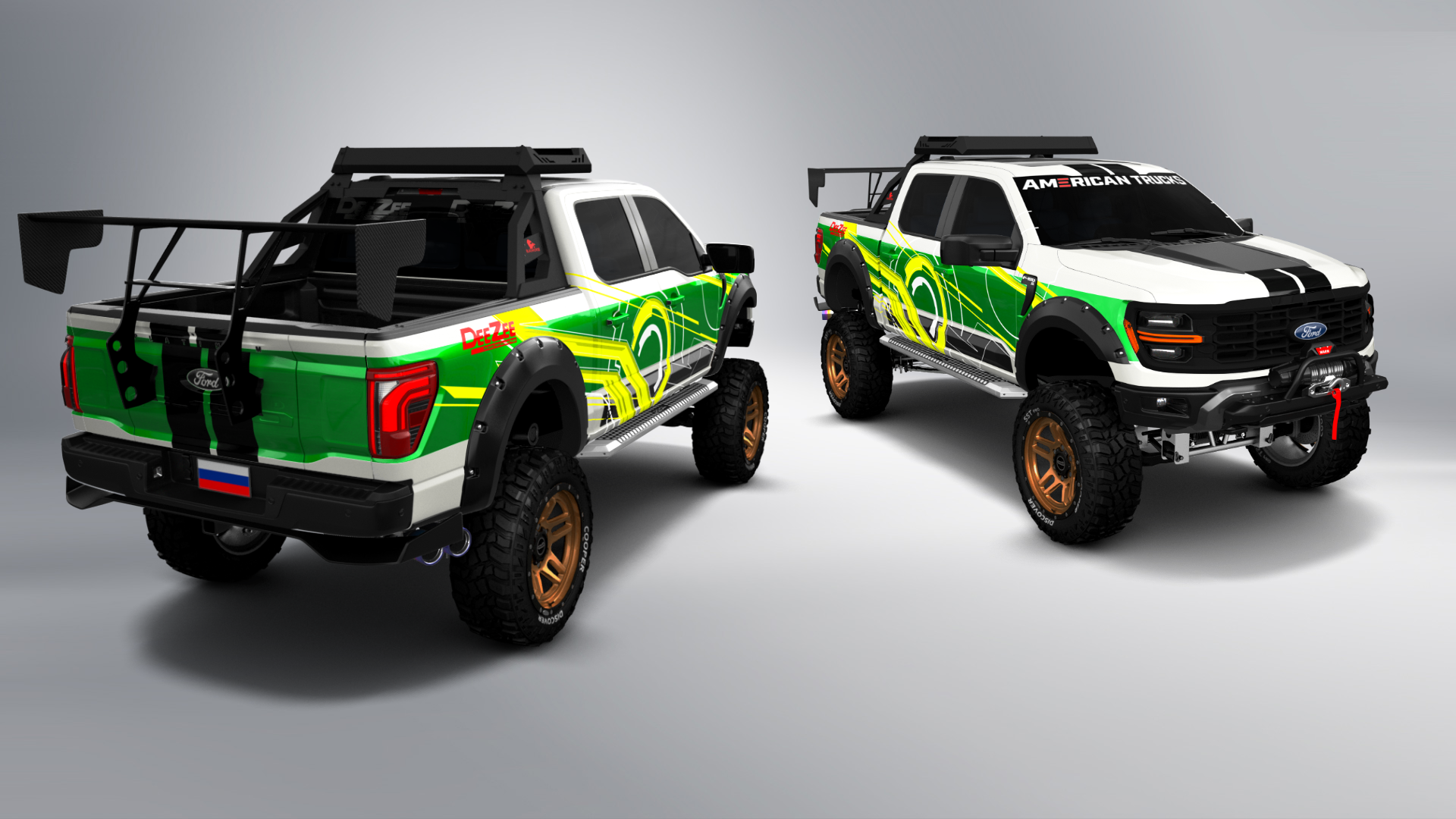 Ford F-150 SuperCrew 4 Door pickup truck 2024 Images