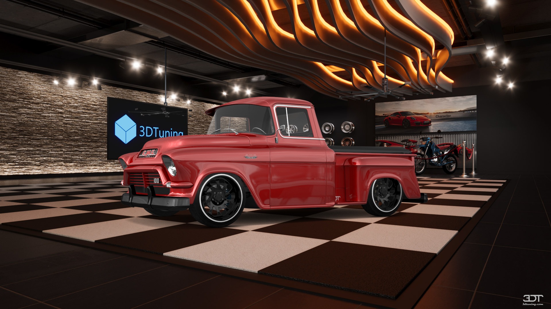 GMC 100 Stepside 2 Door pickup truck 1957