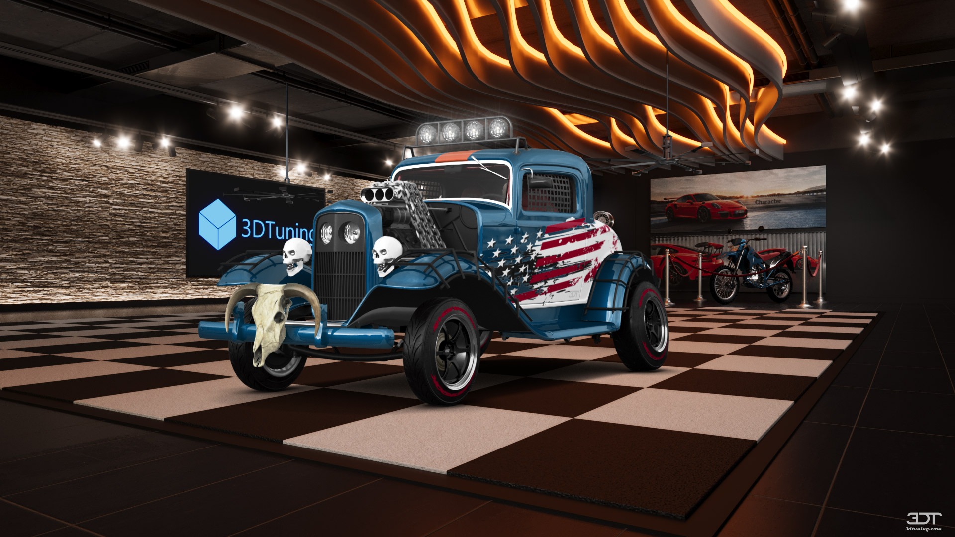 Ford Model B Deluxe 2 Door Coupe 1932 tuning