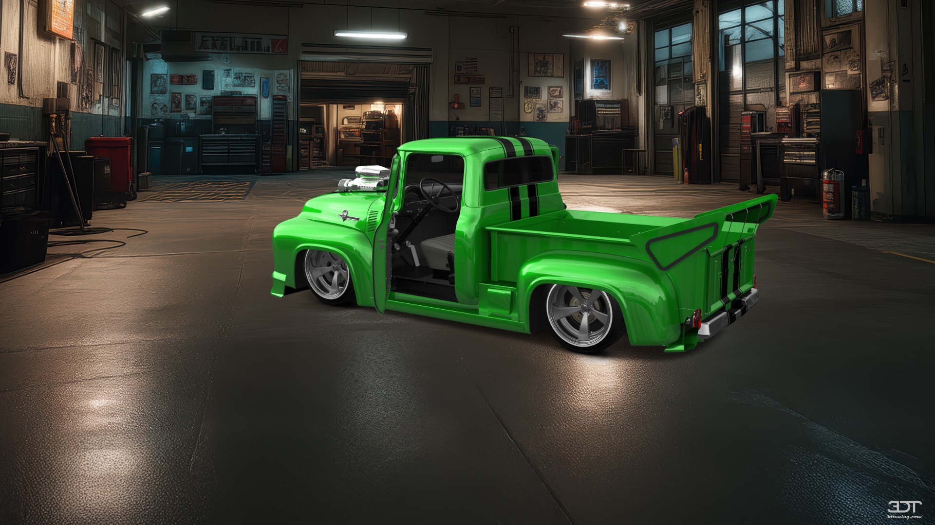 Ford F-100 2 Door truck 1956 Images