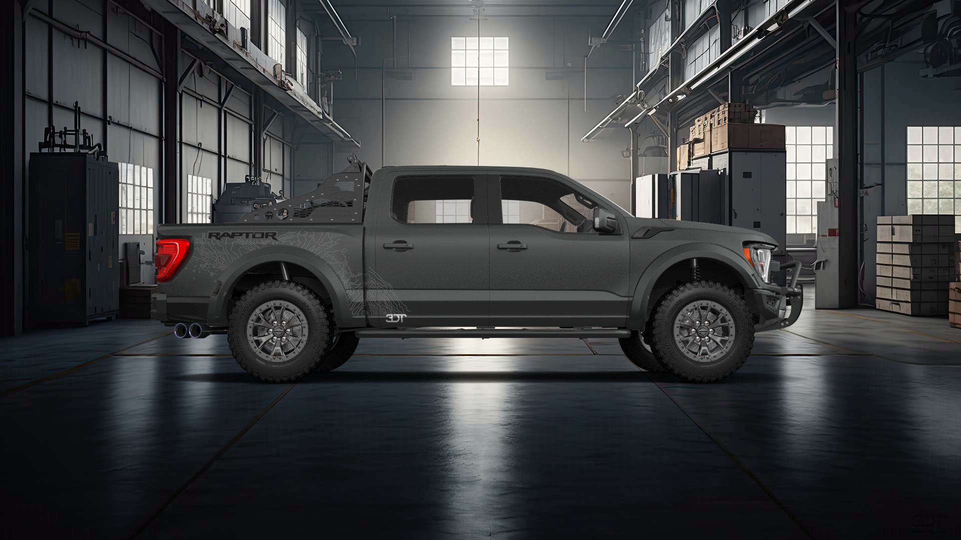 Ford F-150 Raptor 4 Door pickup truck 2021