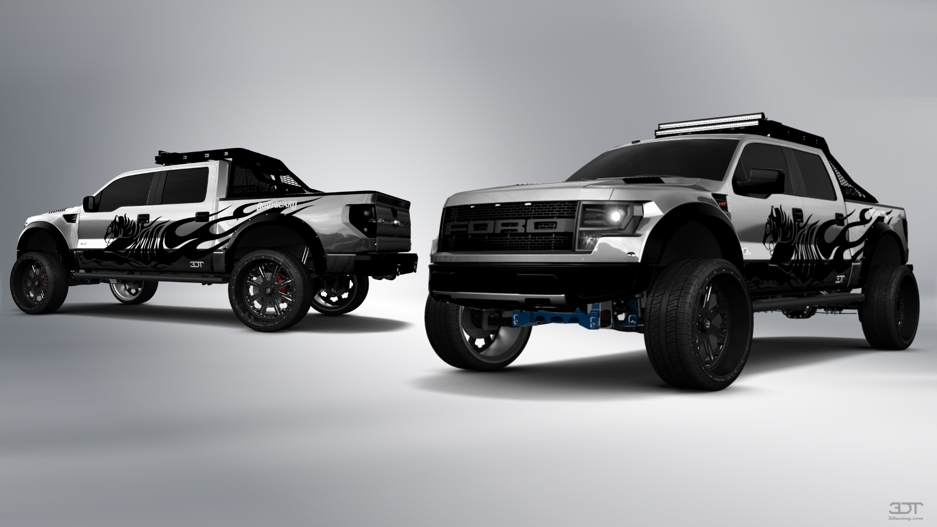 Ford F-150 SVT Raptor 4 Door pickup truck 2013 tuning