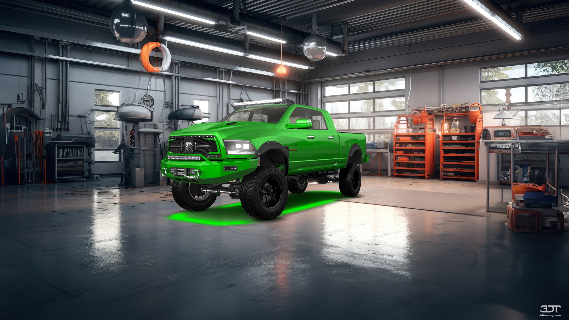 Dodge Ram 2500 Mega Cab 6.4 ft box 4 Door pickup truck 2010