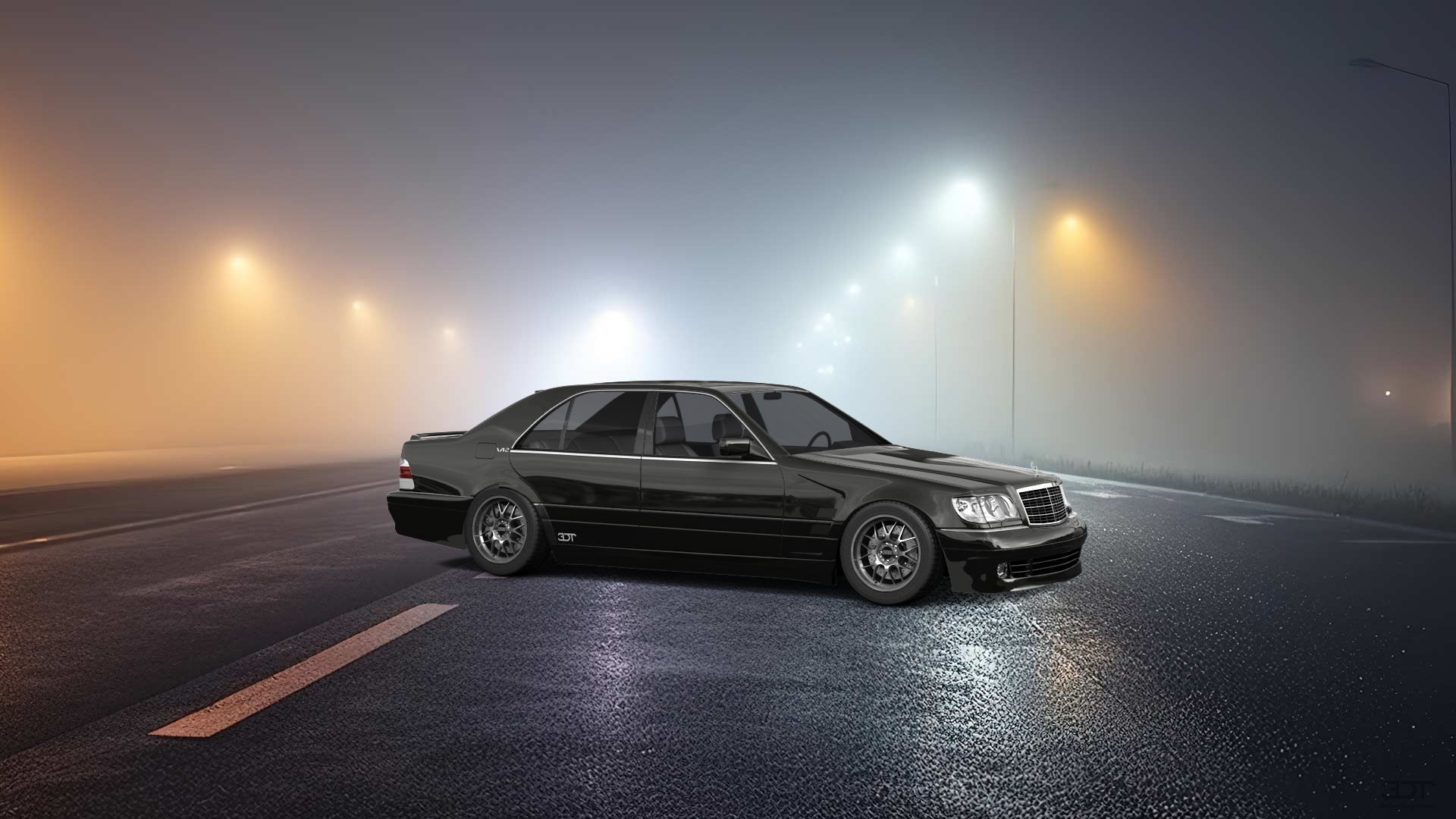 Mercedes S Class Sedan 1992