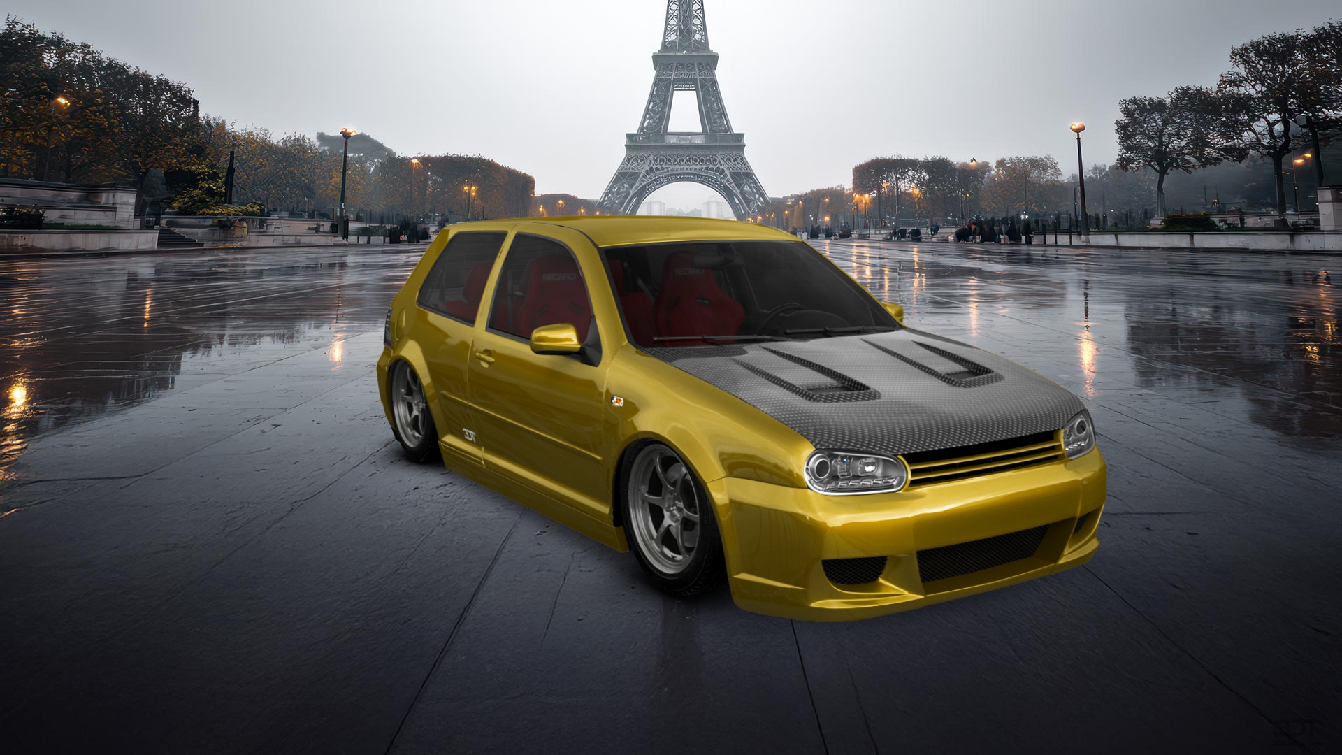 Volkswagen Golf 4 (mk4) 3 Door Hatchback 1997 tuning